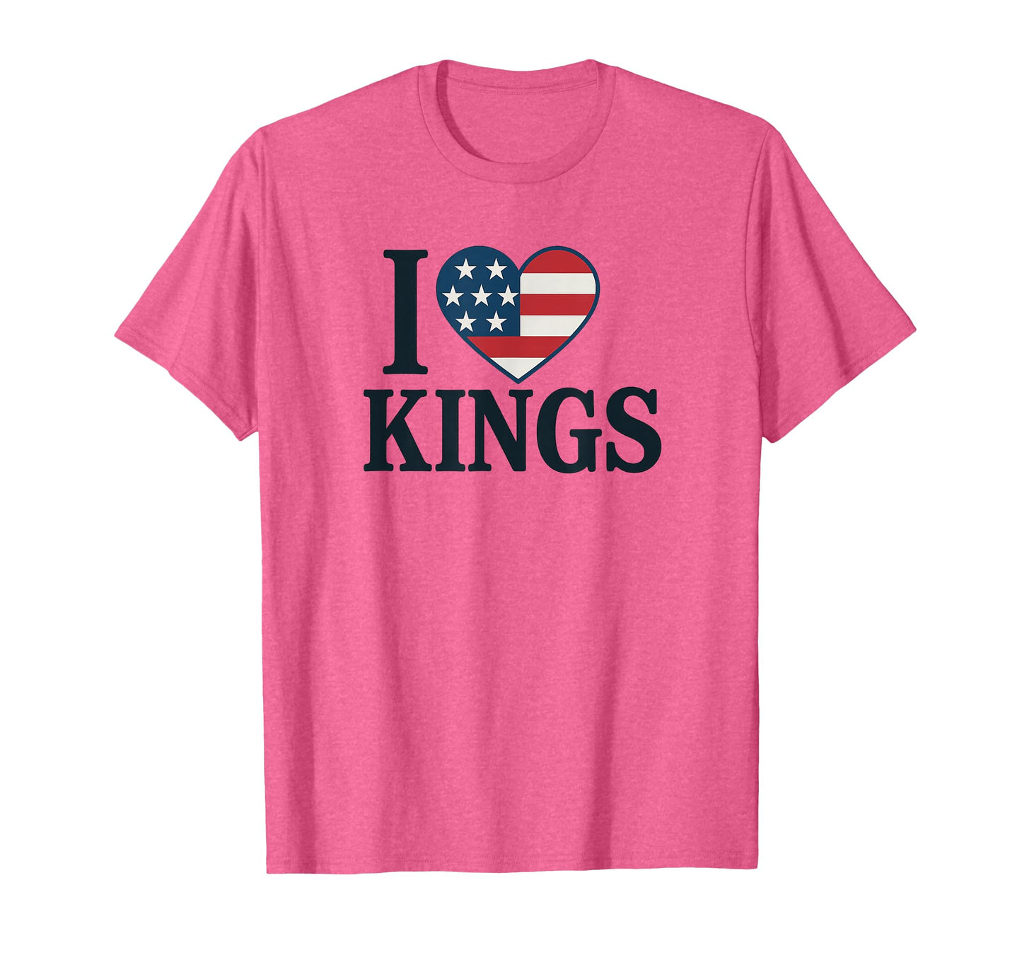 I Love Kings Funny Anti No Kings Protest T-Shirt