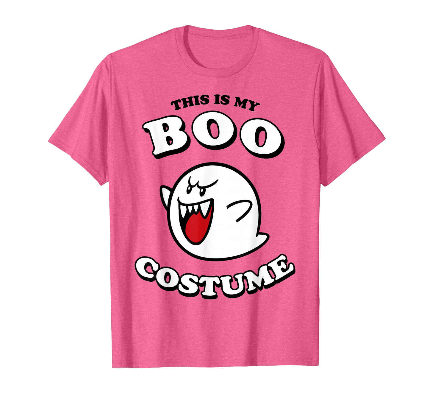 Super Mario Halloween Vintage This Is My Boo Costume T-Shirt