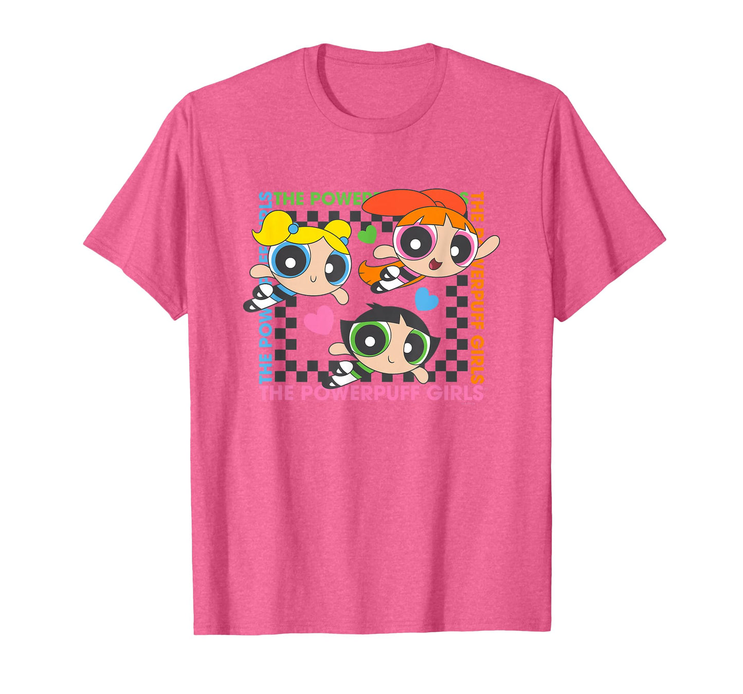 The Powerpuff Girls Flying Cute Group Shot T-Shirt