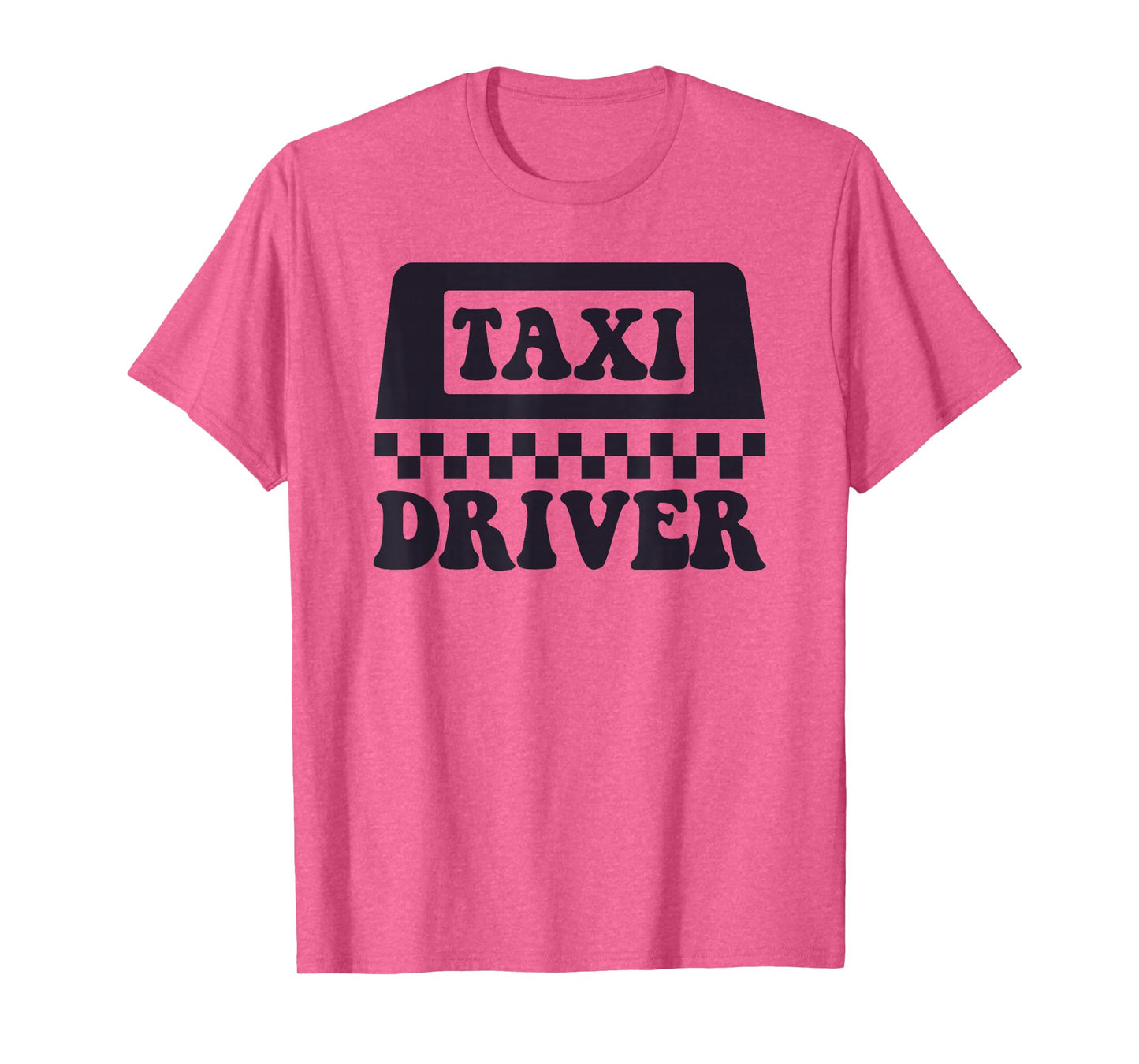 Yellow Taxi Costume Halloween Funny Taxi Driver Men T-Shirt