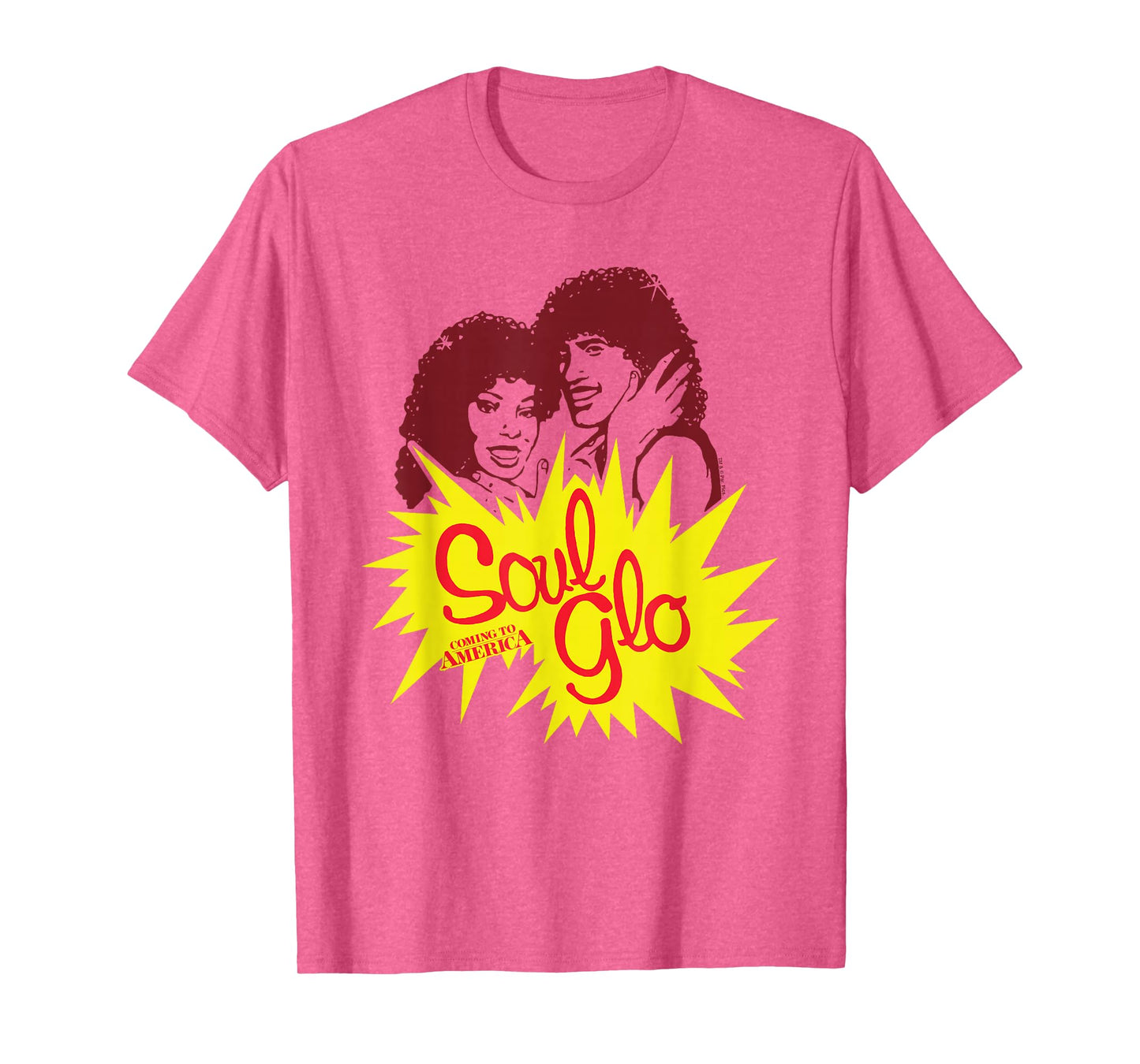 Coming To America Soul Glo Advert Couple T-Shirt