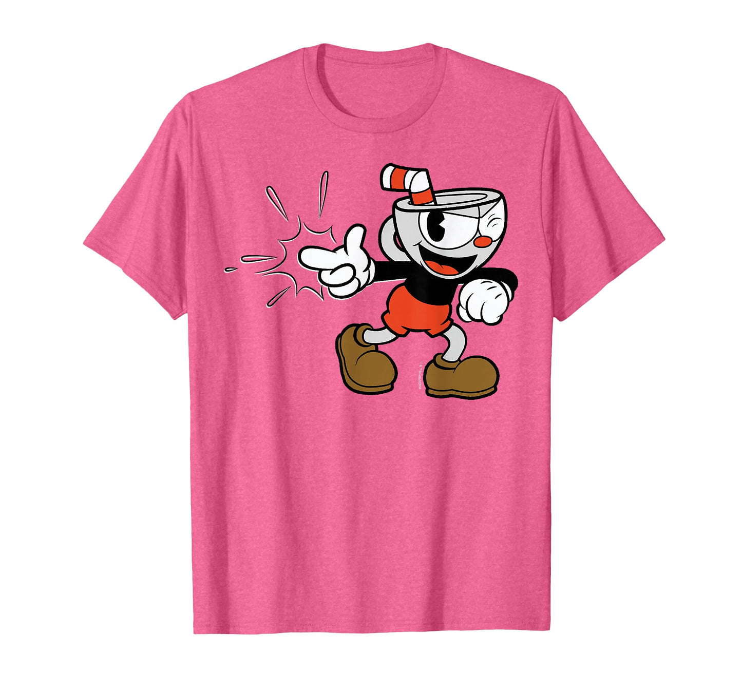 Cuphead Classic Wink With A Snap T-Shirt
