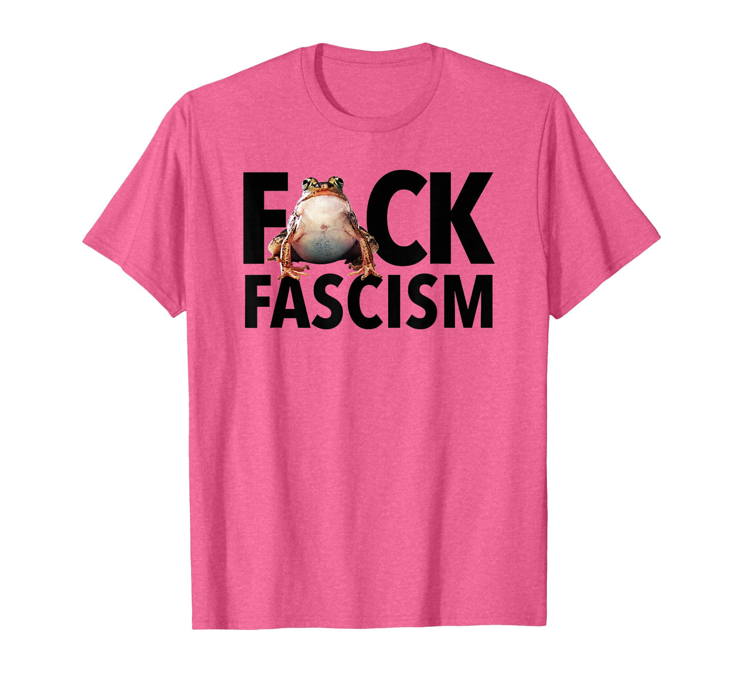 Fuck Fascism - Censored with Portland Frog T-Shirt