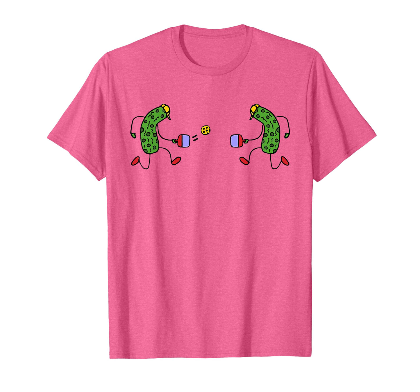 Funny Pickles Playing Pickleball Pickle Ball Women Men Sport T-Shirt