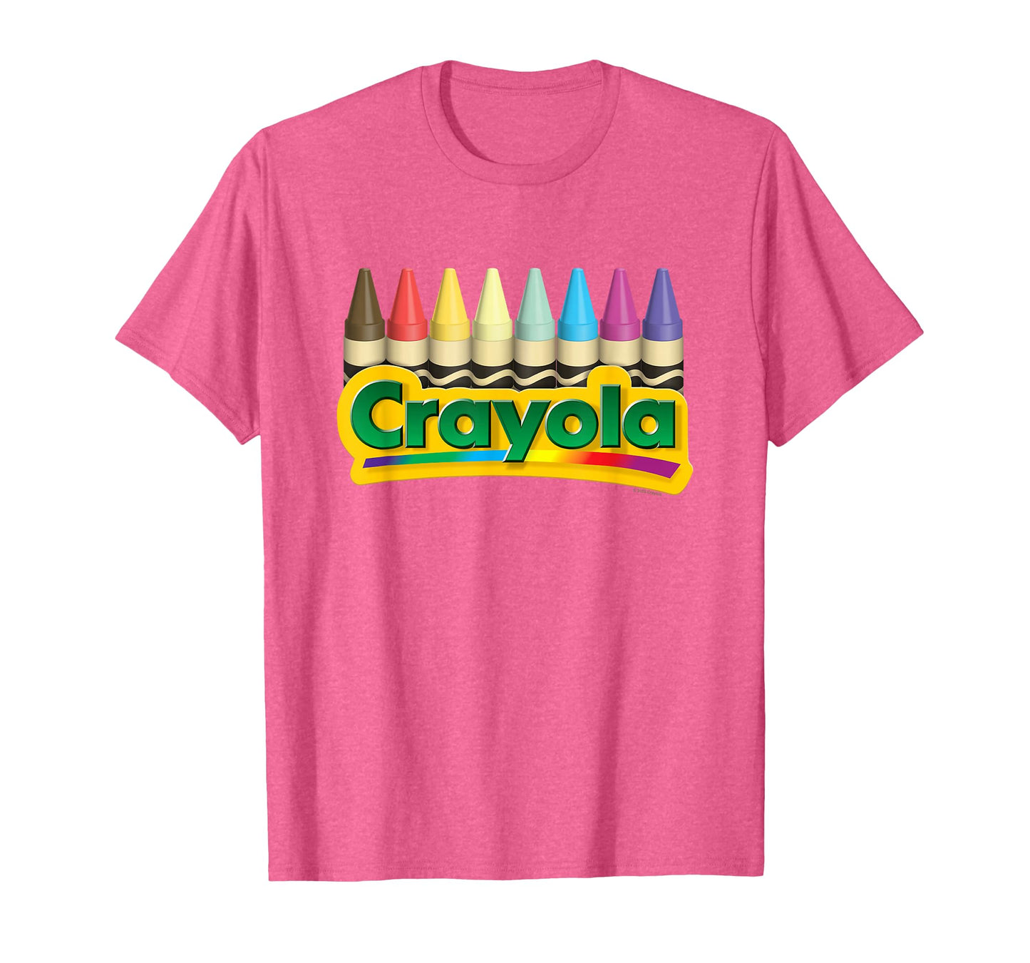 Crayola Flashback 2025 Limited Edition Retro Colors Logo T-Shirt