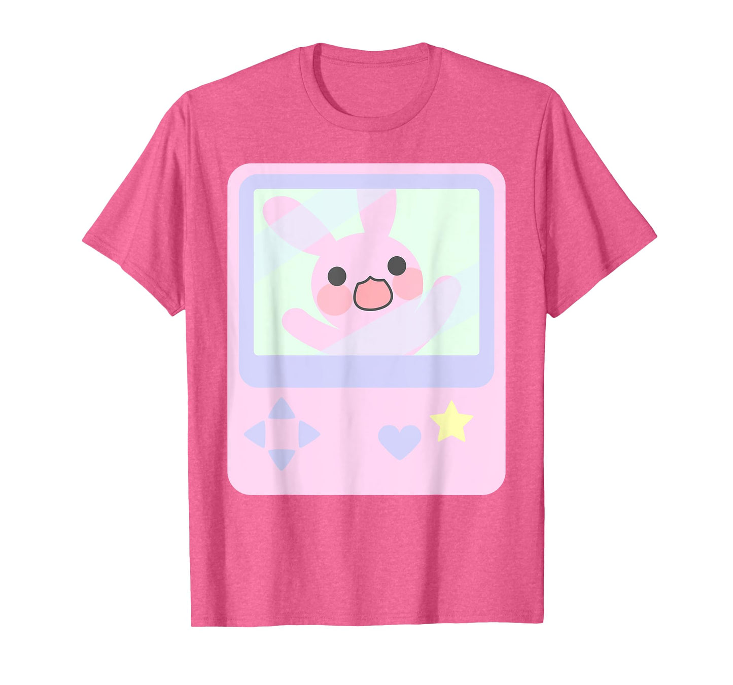 Kawaii Gamer Bunny Rabbit Pastel Shirt T-Shirt