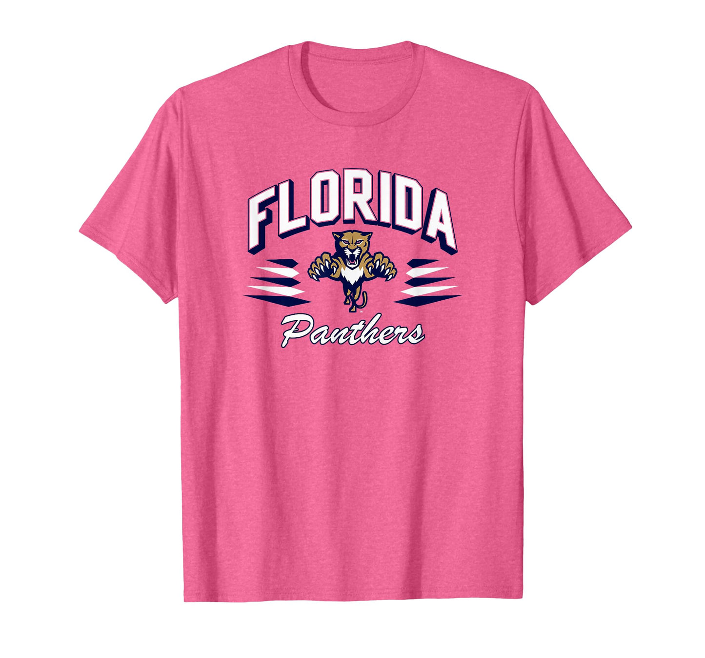 Florida Panthers Retro Diamond Red Officially Licensed T-Shirt