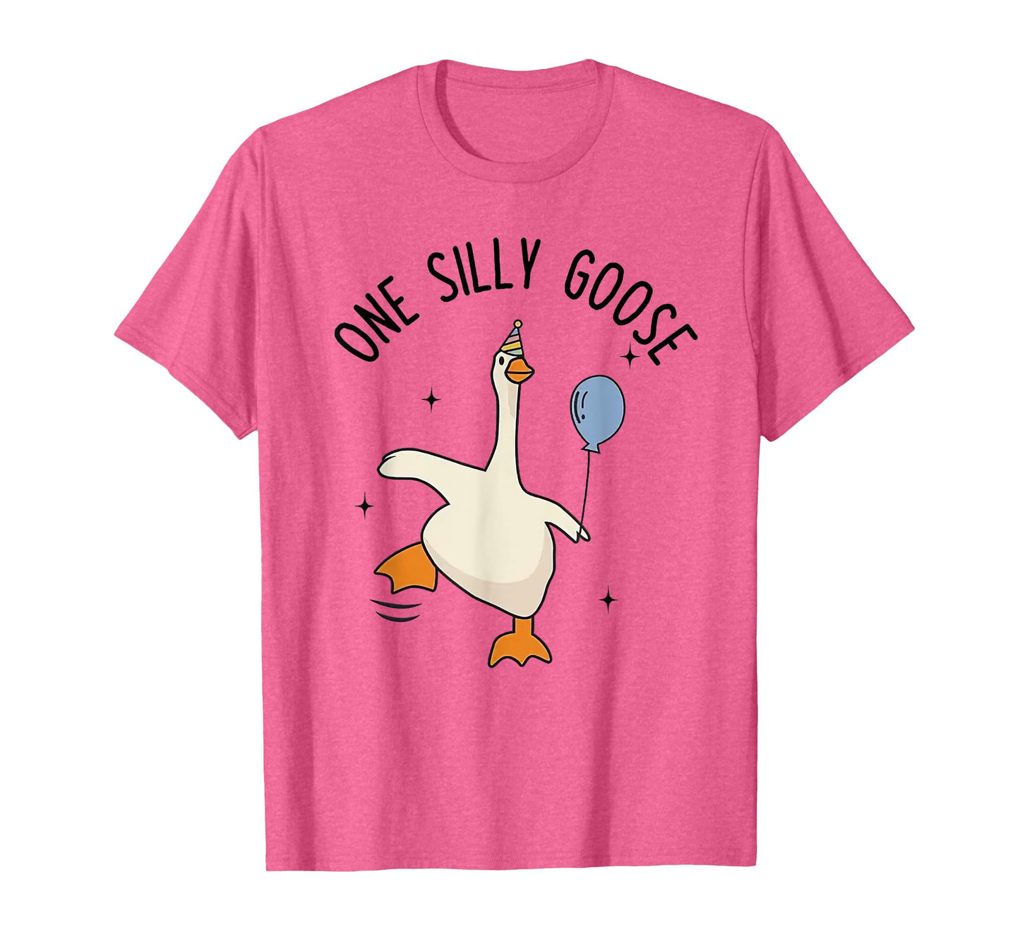 One Silly Goose Funny 1st First Birthday Boy 1 Year Old T-Shirt