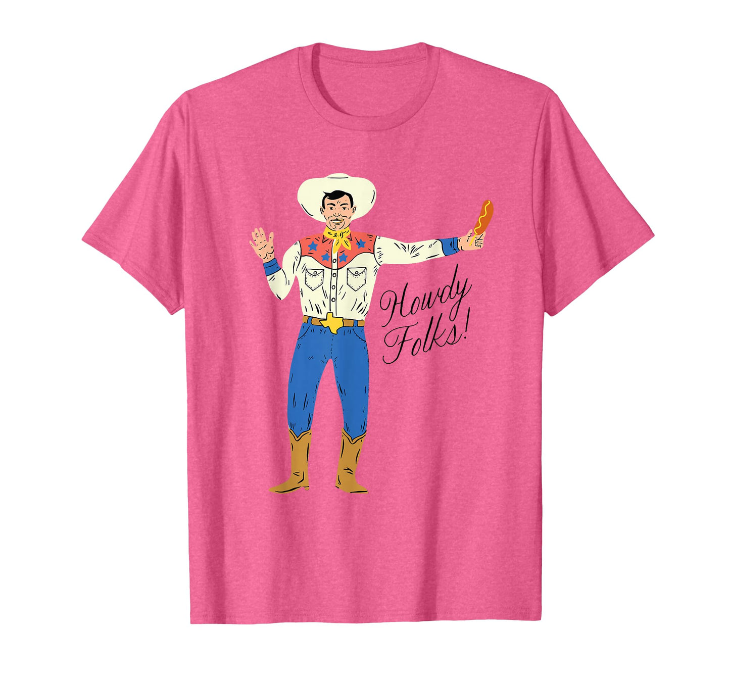 Howdy Folks Big Tex, State Fair of Texas Outfit T-Shirt