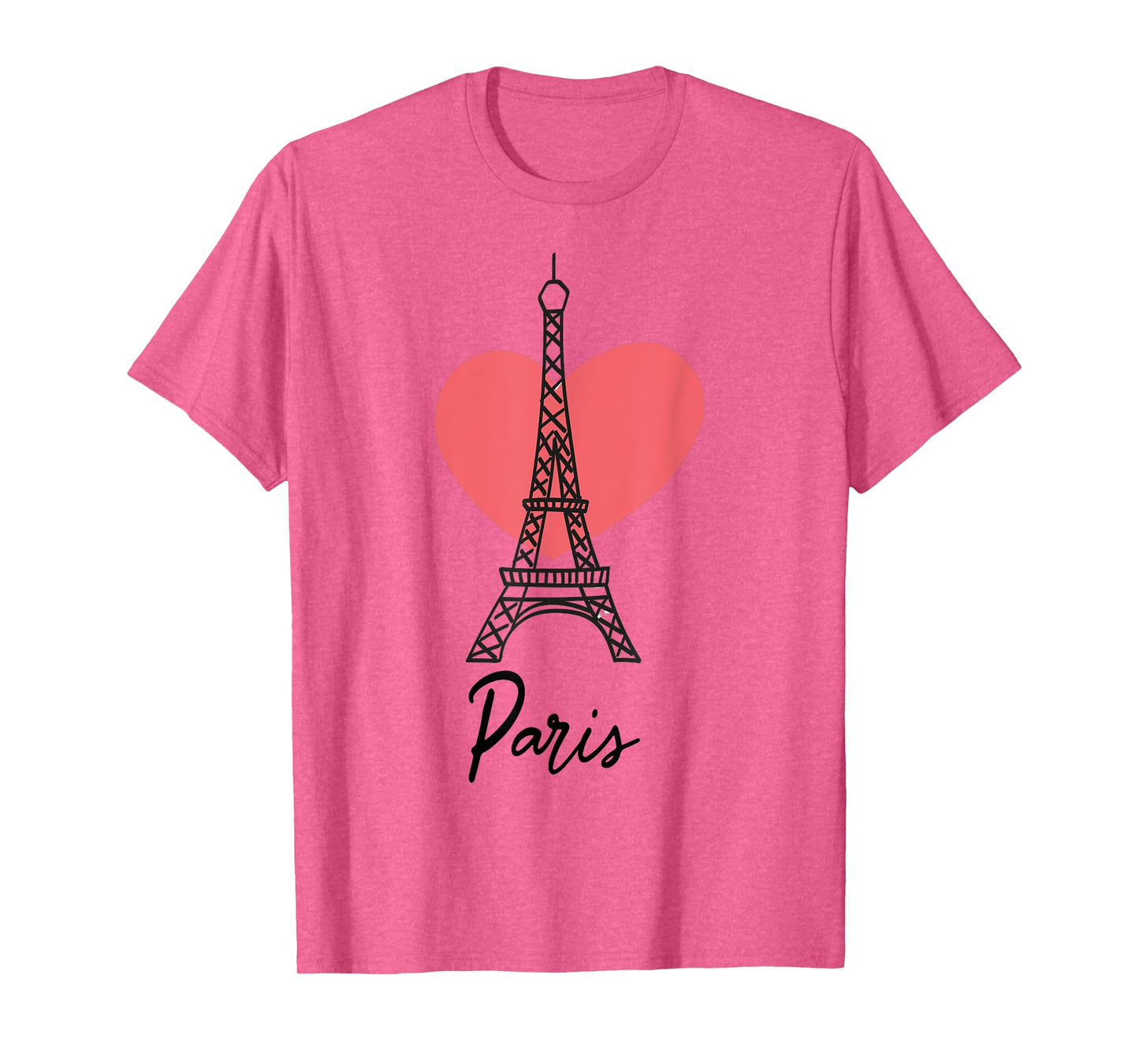 Eiffel Tower Paris Girls Guys Travel Holiday France Souvenir T-Shirt