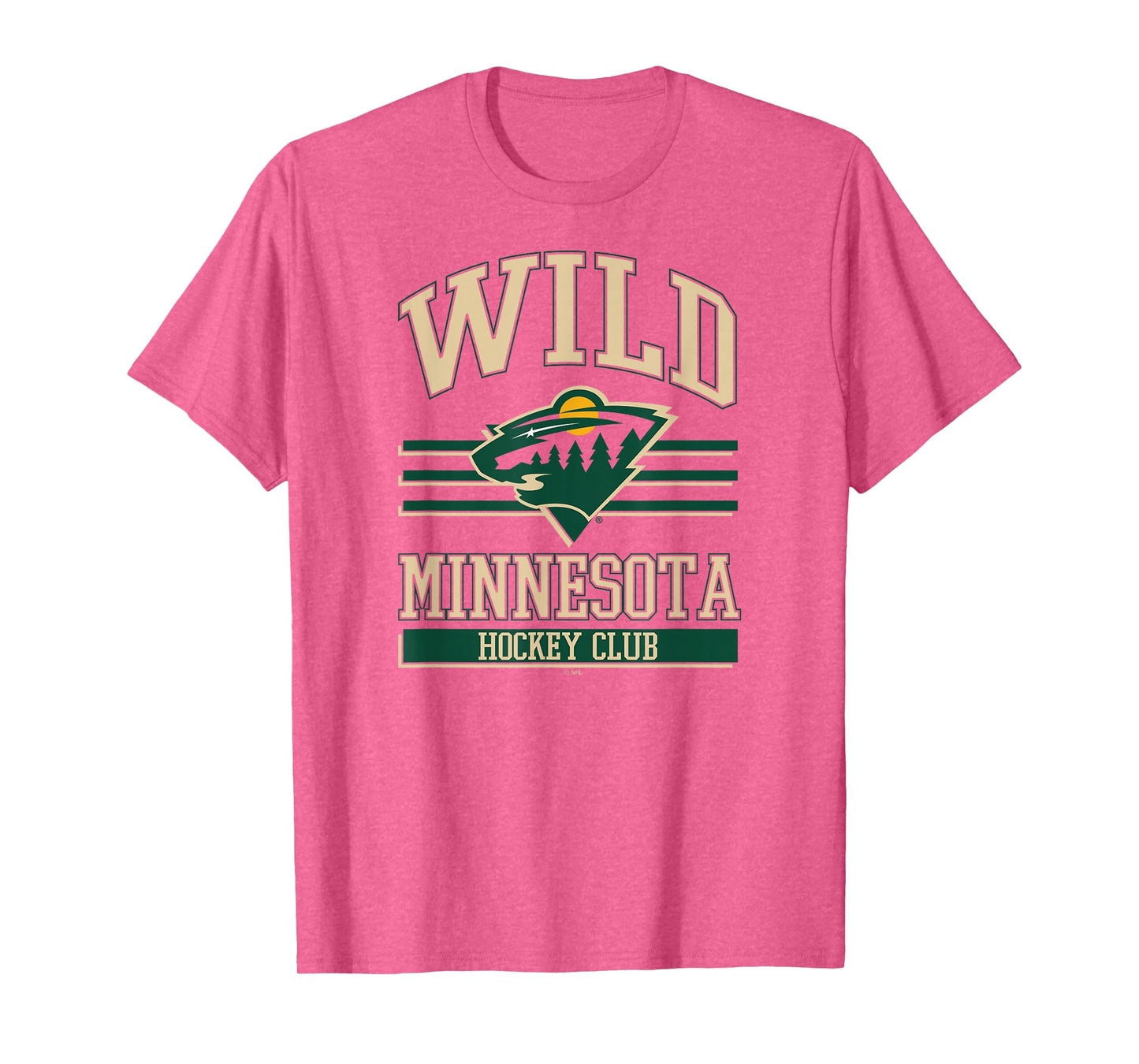Minnesota Wild Hockey Club Red Officially Licensed T-Shirt