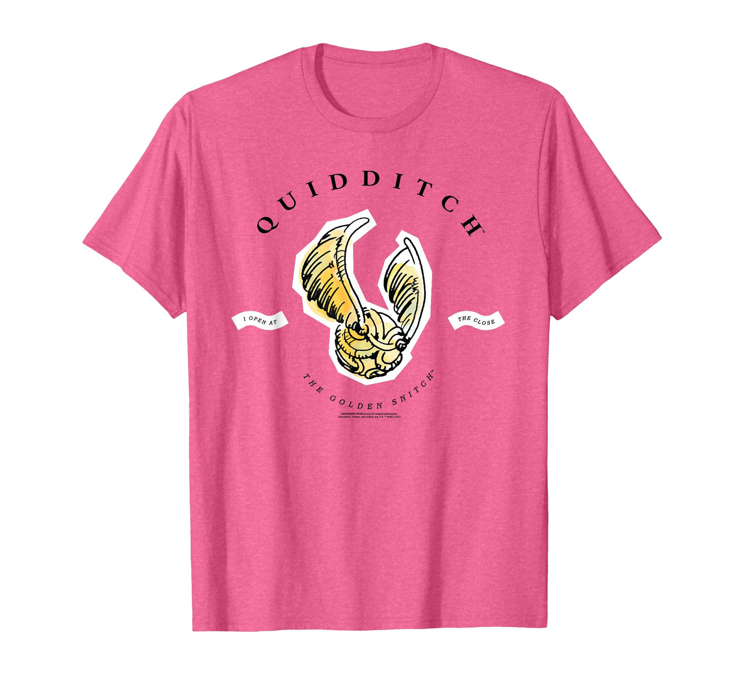 Harry Potter Golden Snitch I Open at the Close T-Shirt