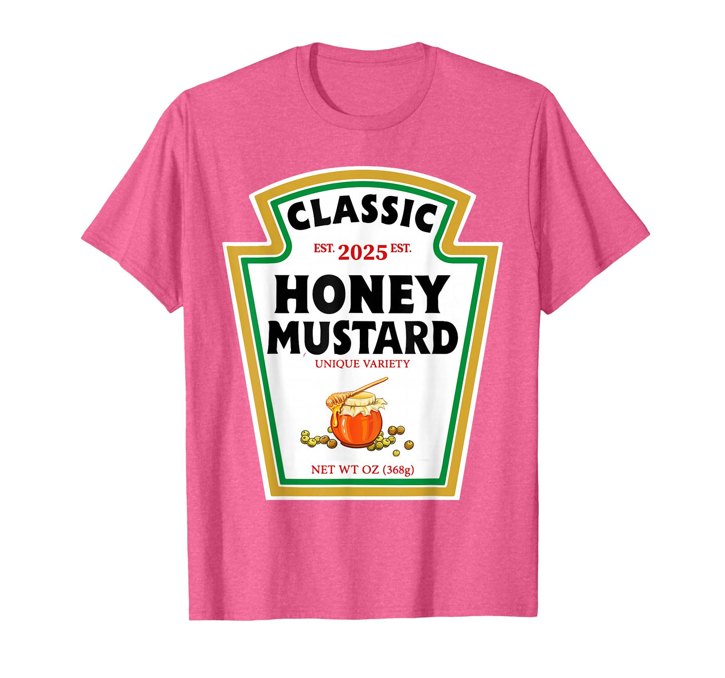 Honey Mustard DIY Halloween Costume Matching Group Mustard T-Shirt