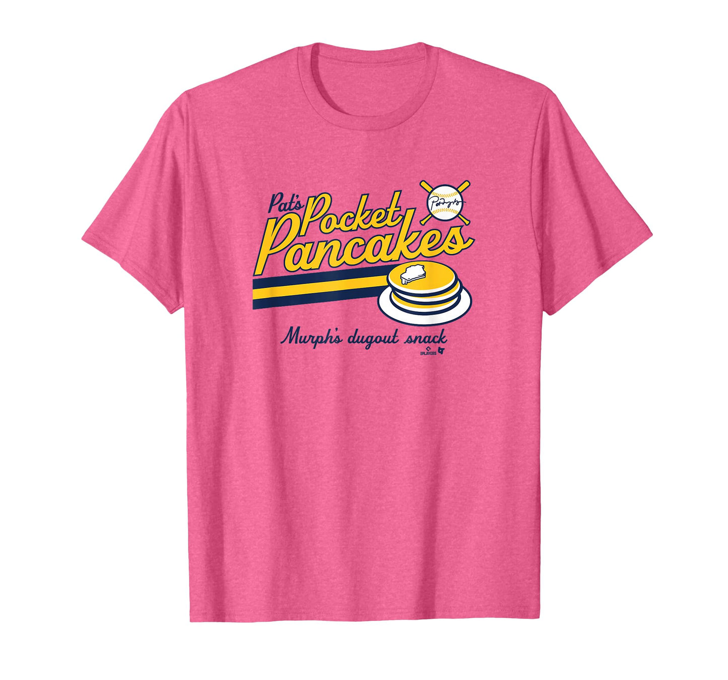 Pat Murphy - Pocket Pancakes - Milwaukee Baseball T-Shirt
