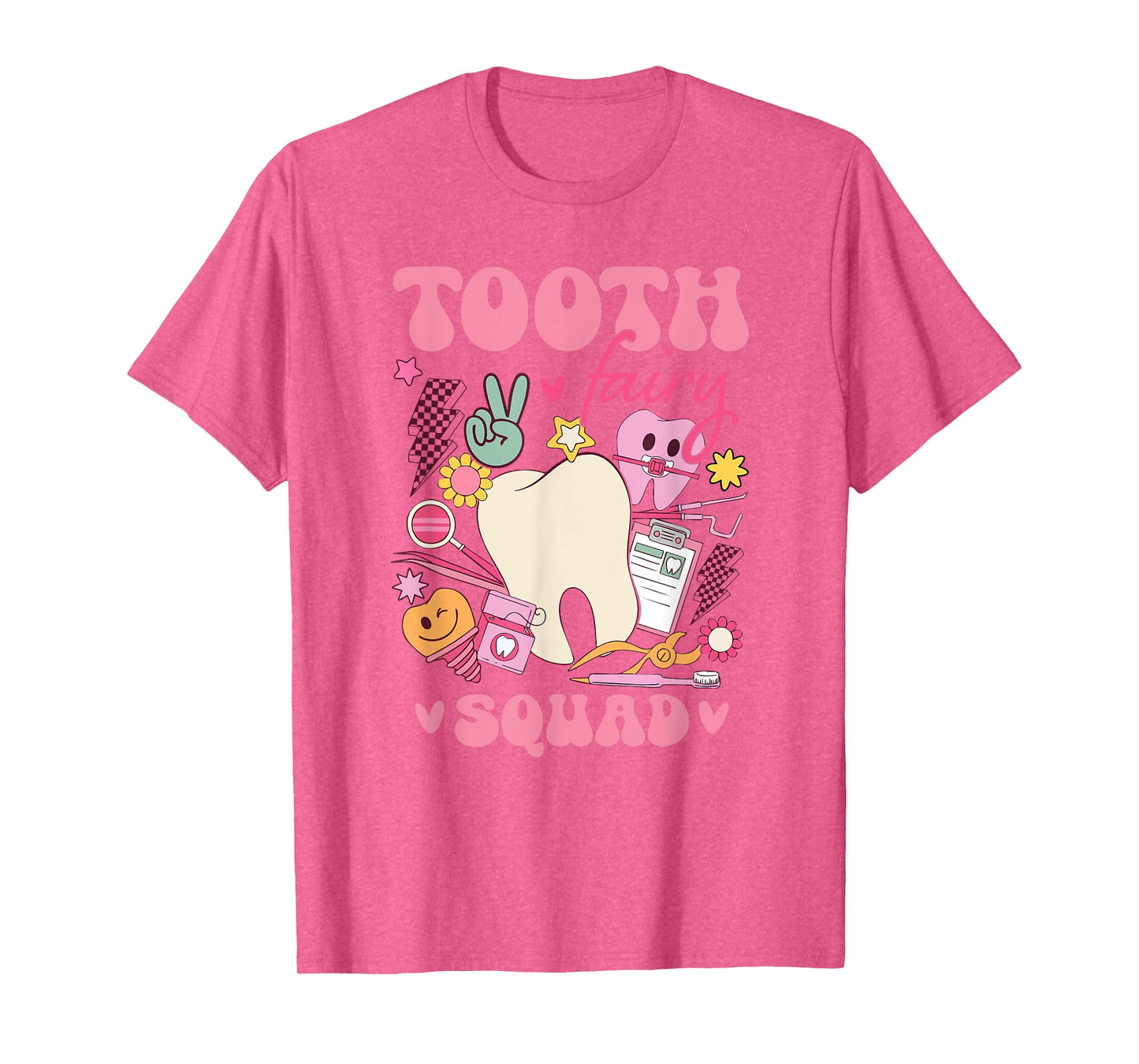 Cute Tooth Fairy Squad Matching For Dentist Dental Assistant T-Shirt