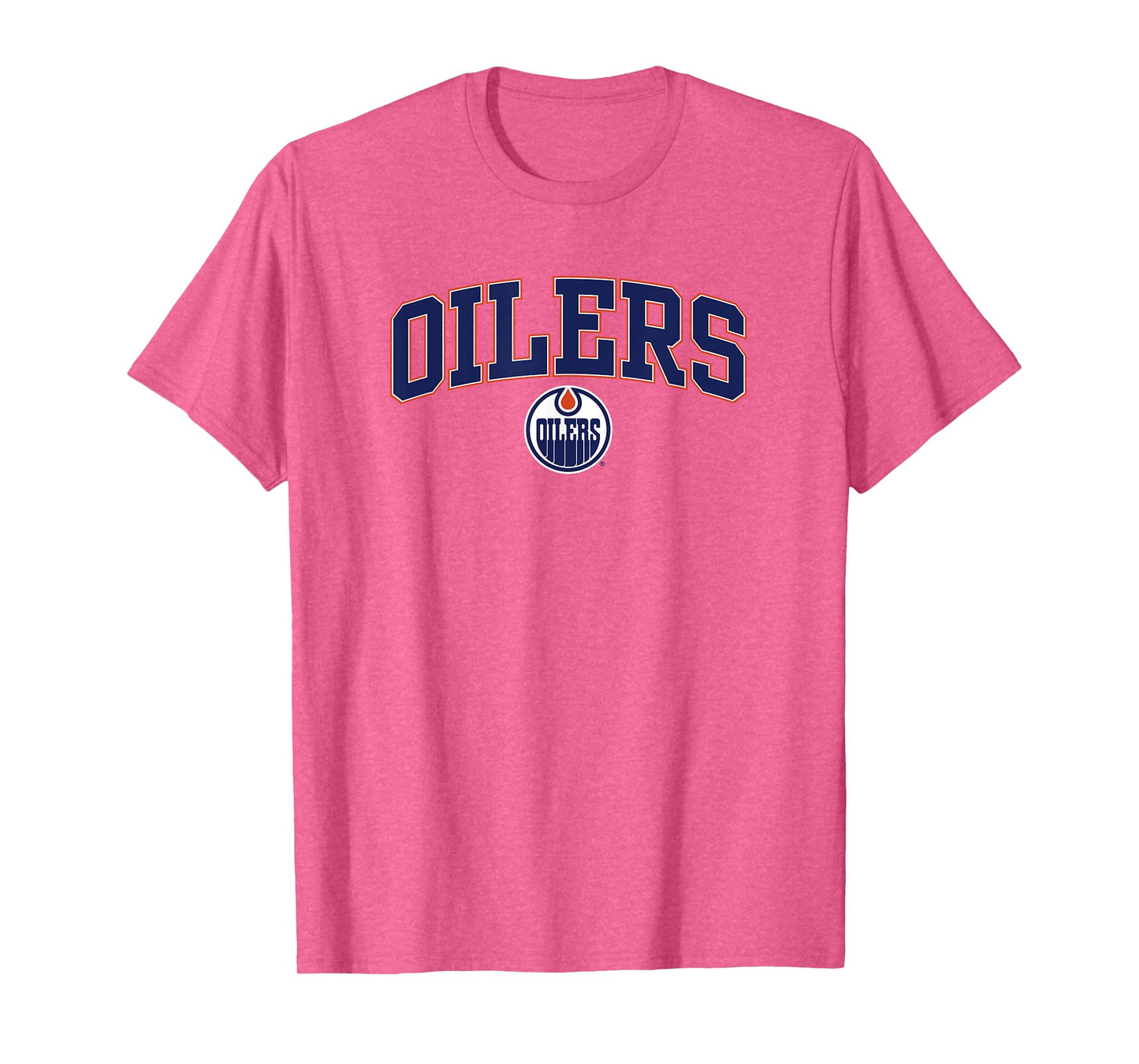 Edmonton Oilers Arch Over Gray Officially Licensed T-Shirt