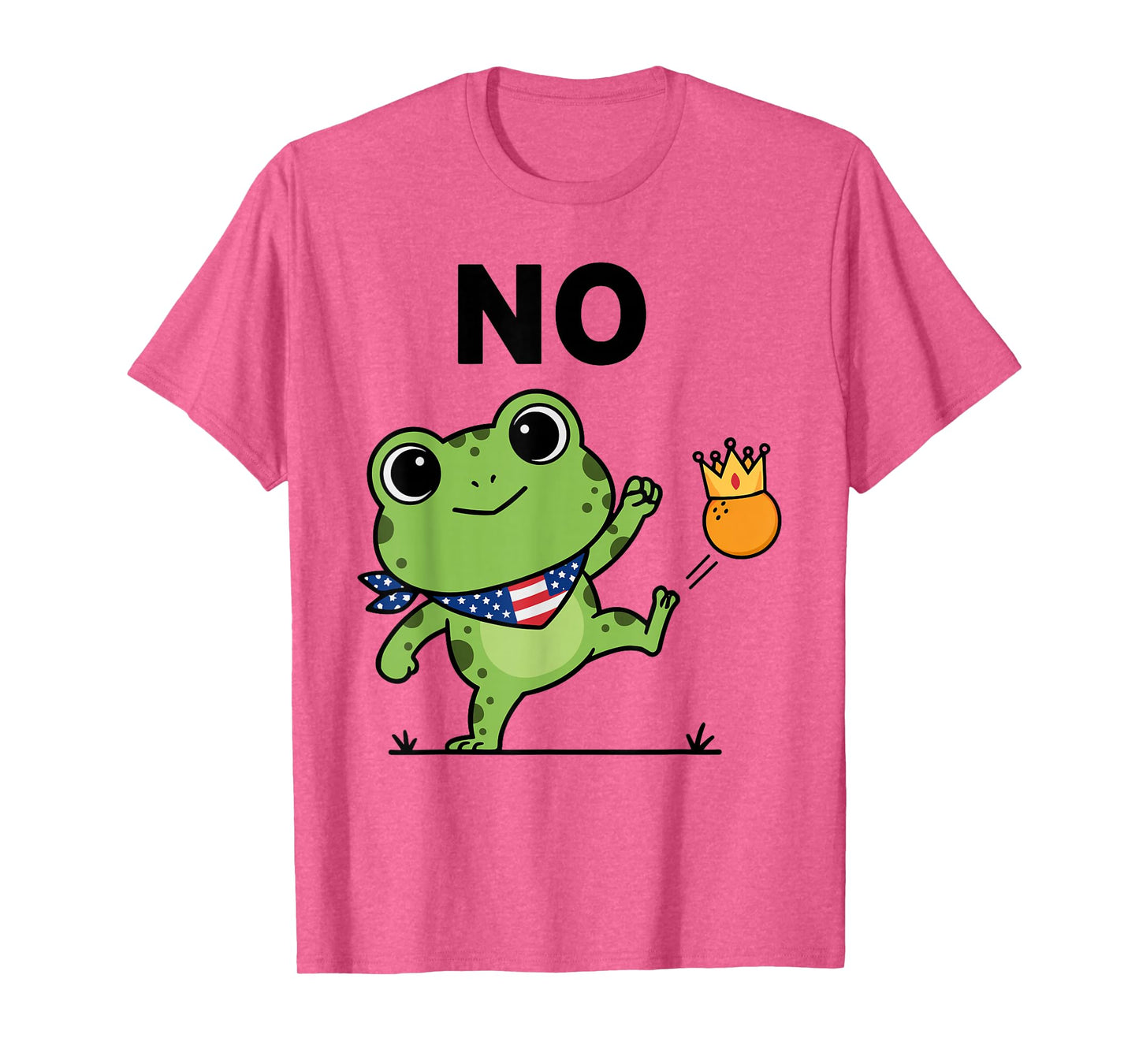 Frog Protest No Kings in America T-Shirt