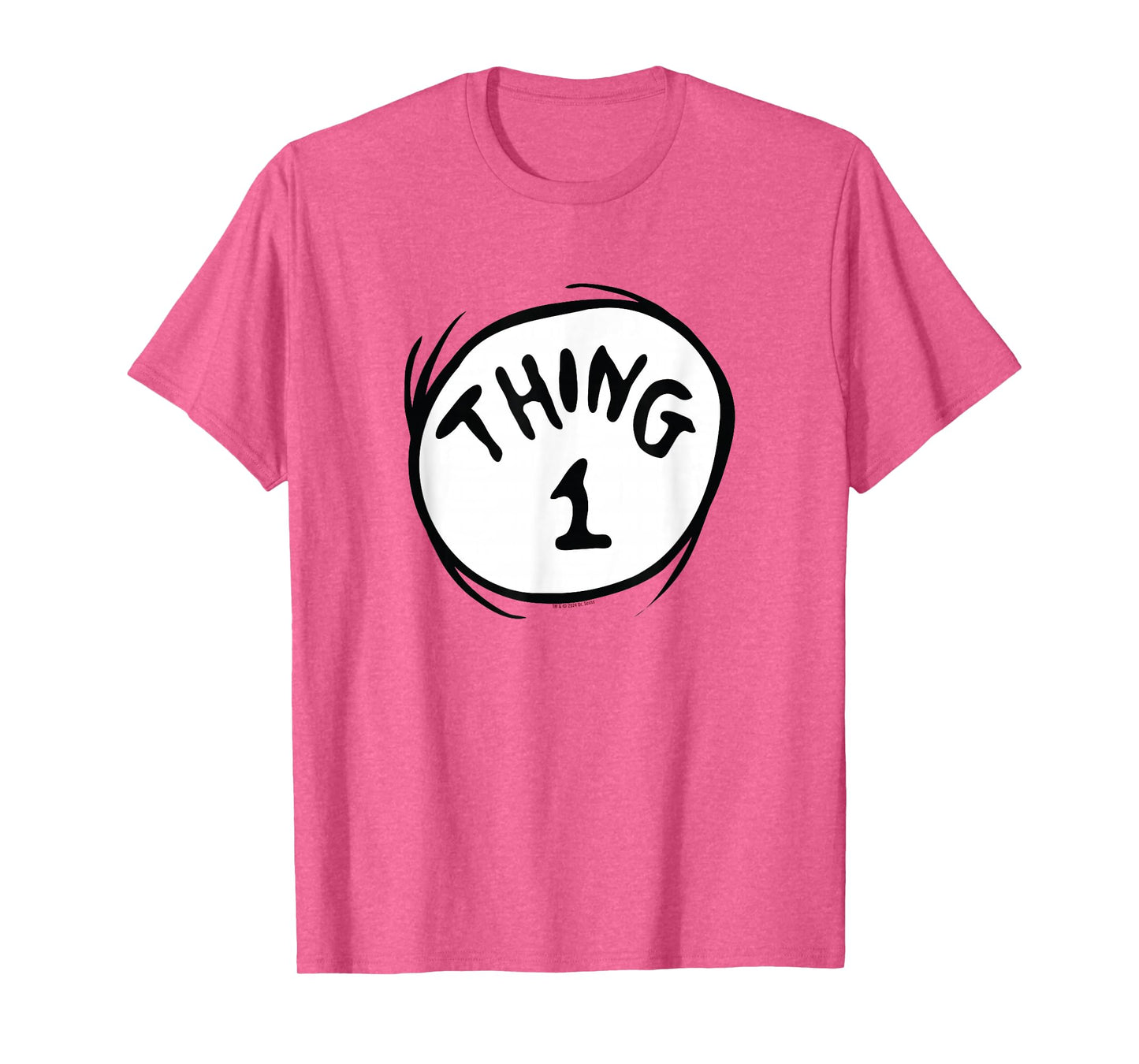 Dr. Seuss Thing 1 Emblem Halloween Costume Special Edition T-Shirt