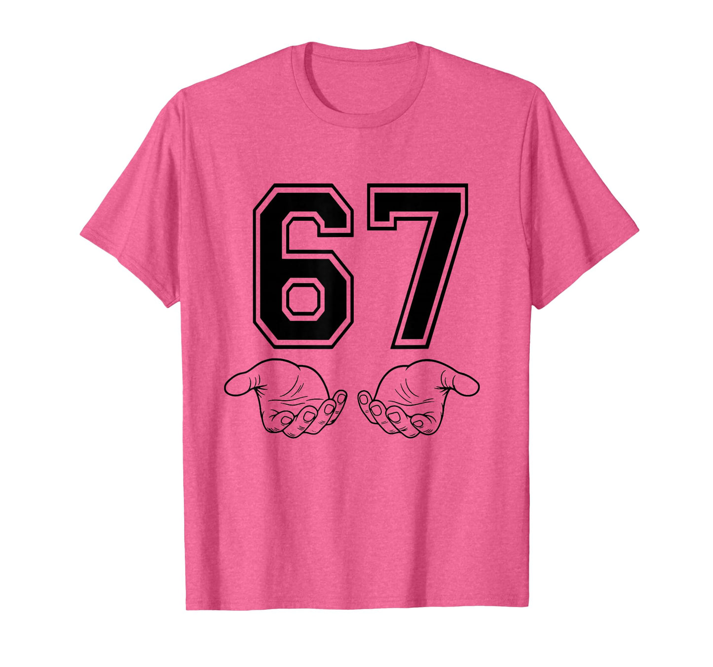 Funny 67 Six Seven Meme Couple Matching Halloween Costume T-Shirt