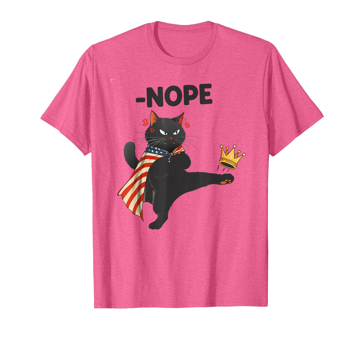 Funny Cat No Kings T-Shirt