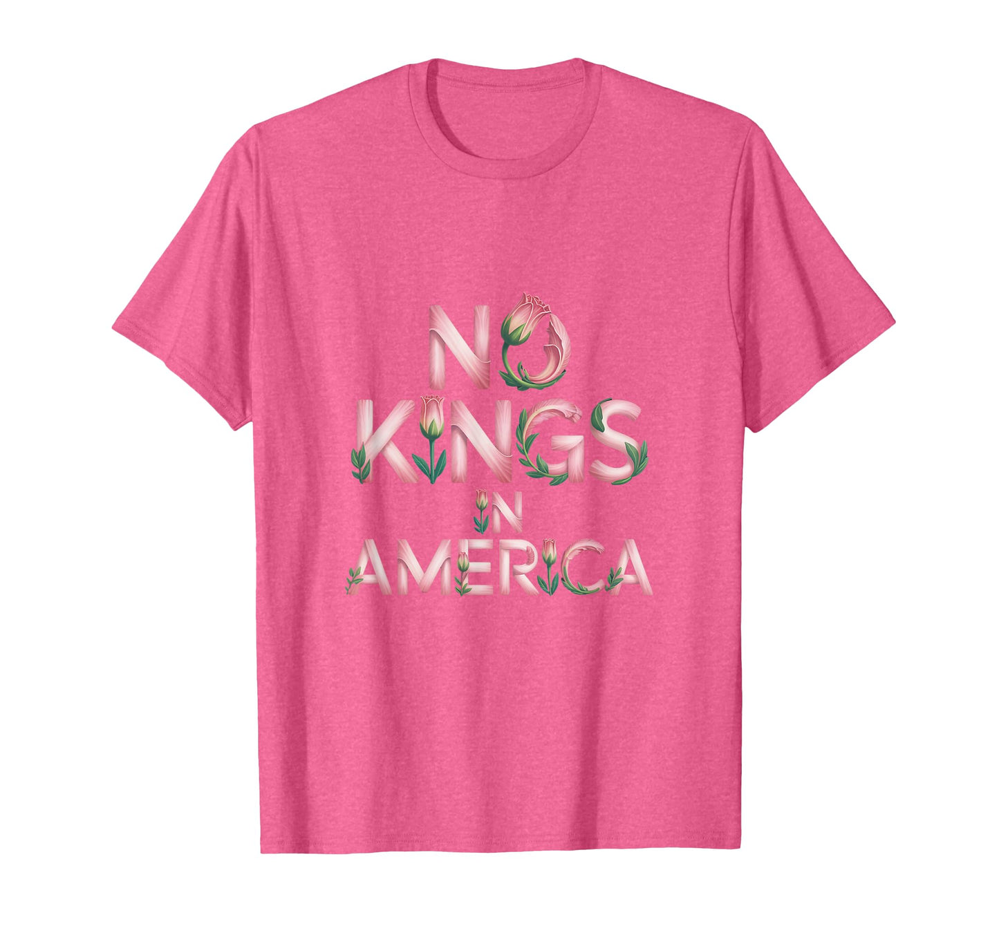No Kings In America Tulips T-Shirt