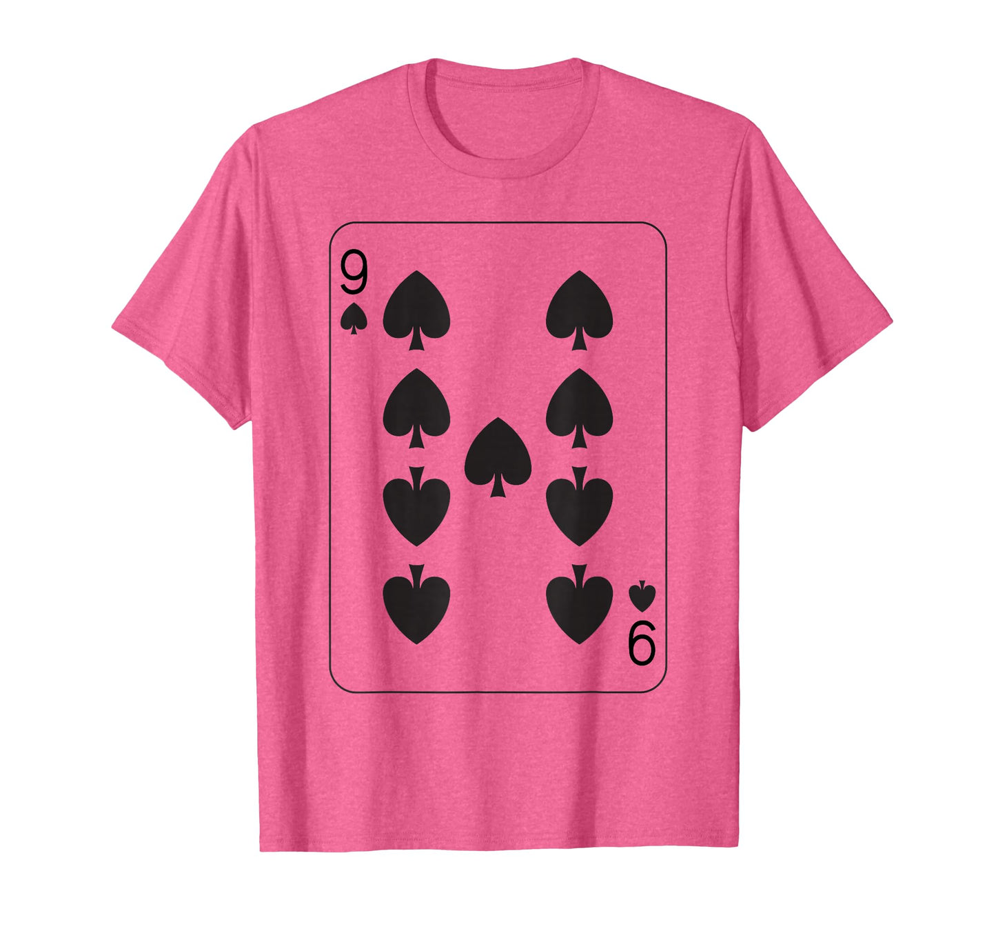 Nine of Spades | Deck of Cards Front and Back Group Costume T-Shirt