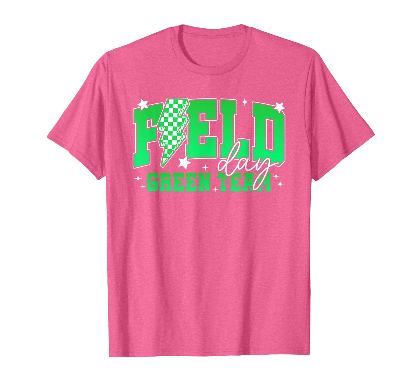 Field Day 2025 Green Team Field Trip Color Team Teacher Kid T-Shirt