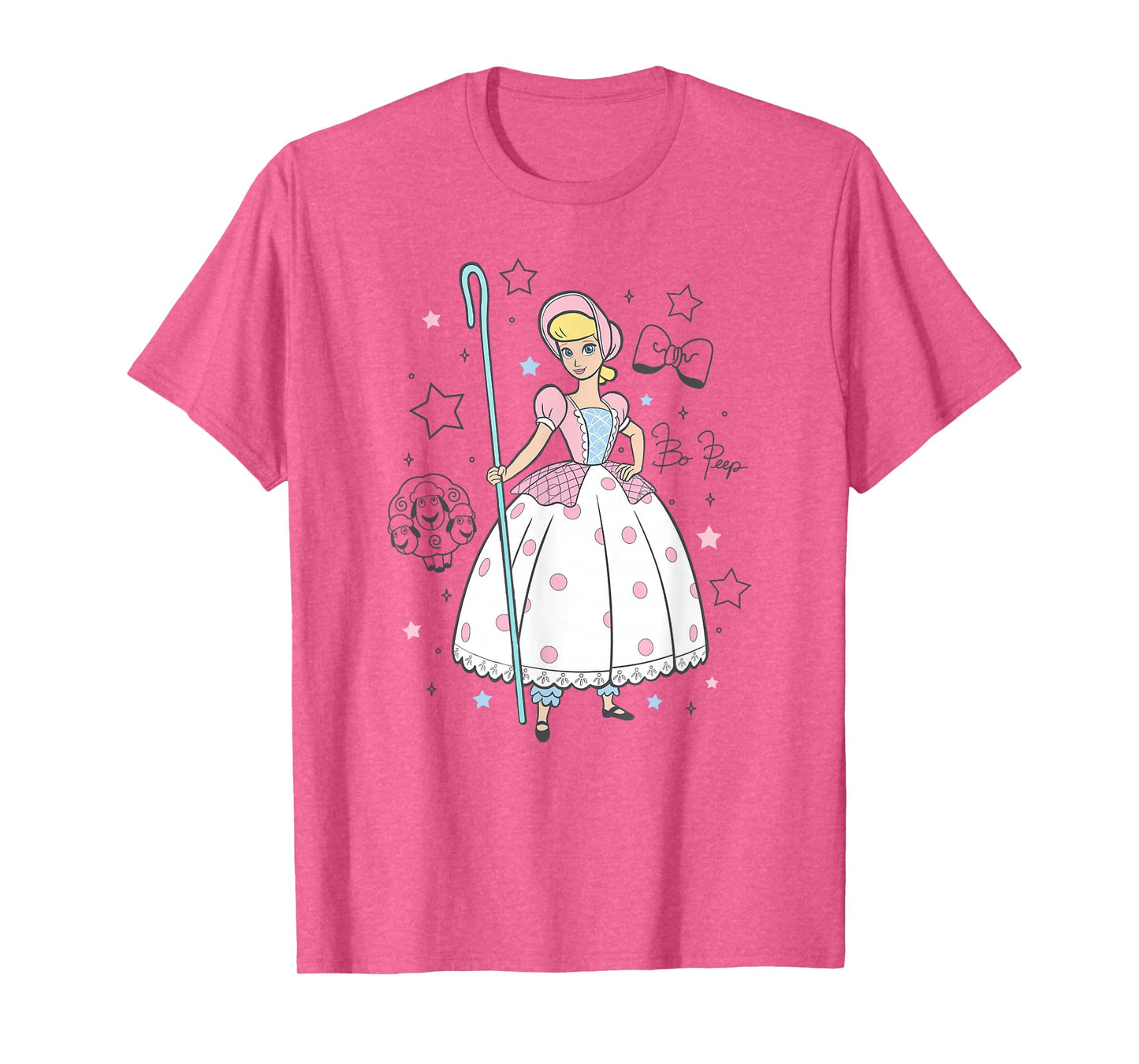 Disney Pixar Toy Story Bo Peep's Signature Portrait T-Shirt