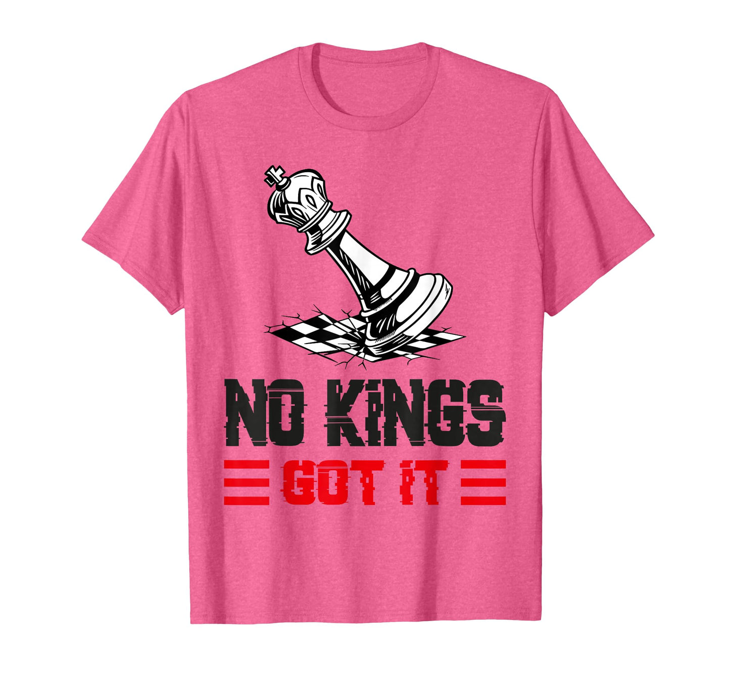 No Kings Got It Distressed Crown Streetwear Tee T-Shirt