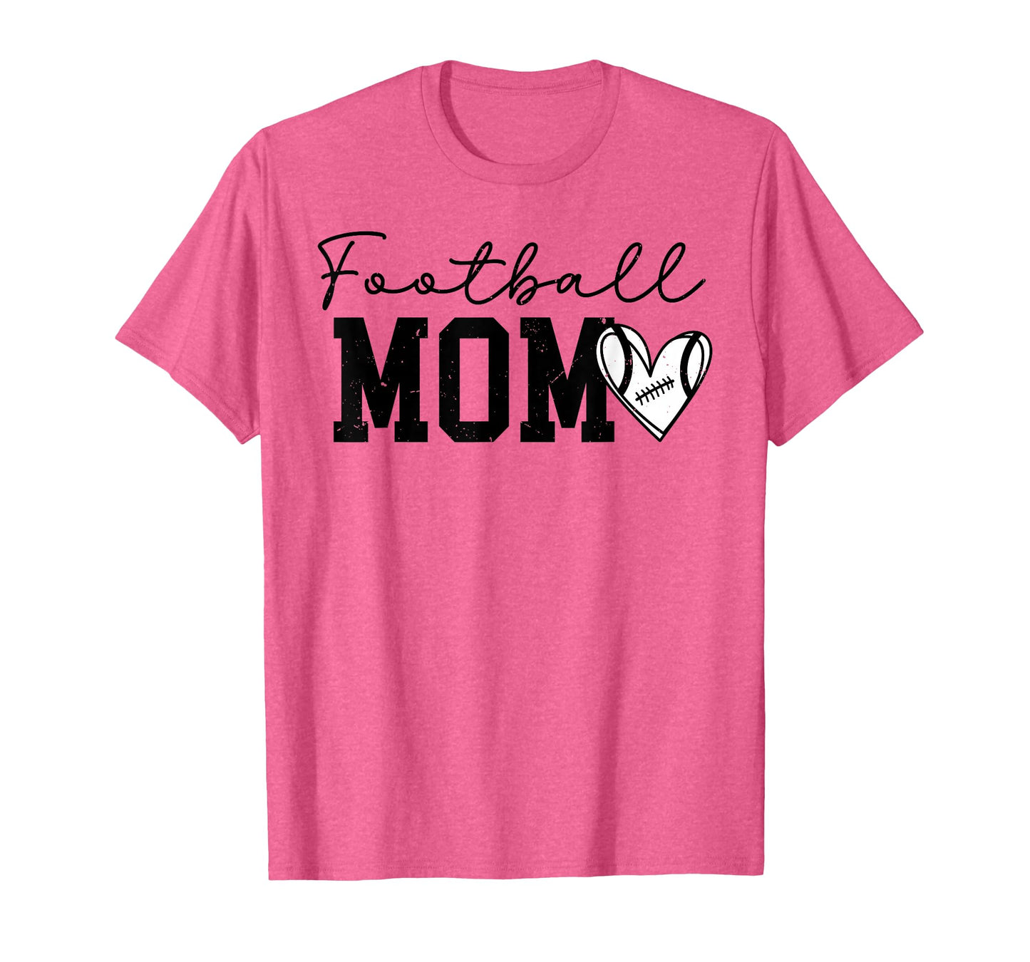 Football Mom Mama Football Game Day Sports Go Cheer Season T-Shirt