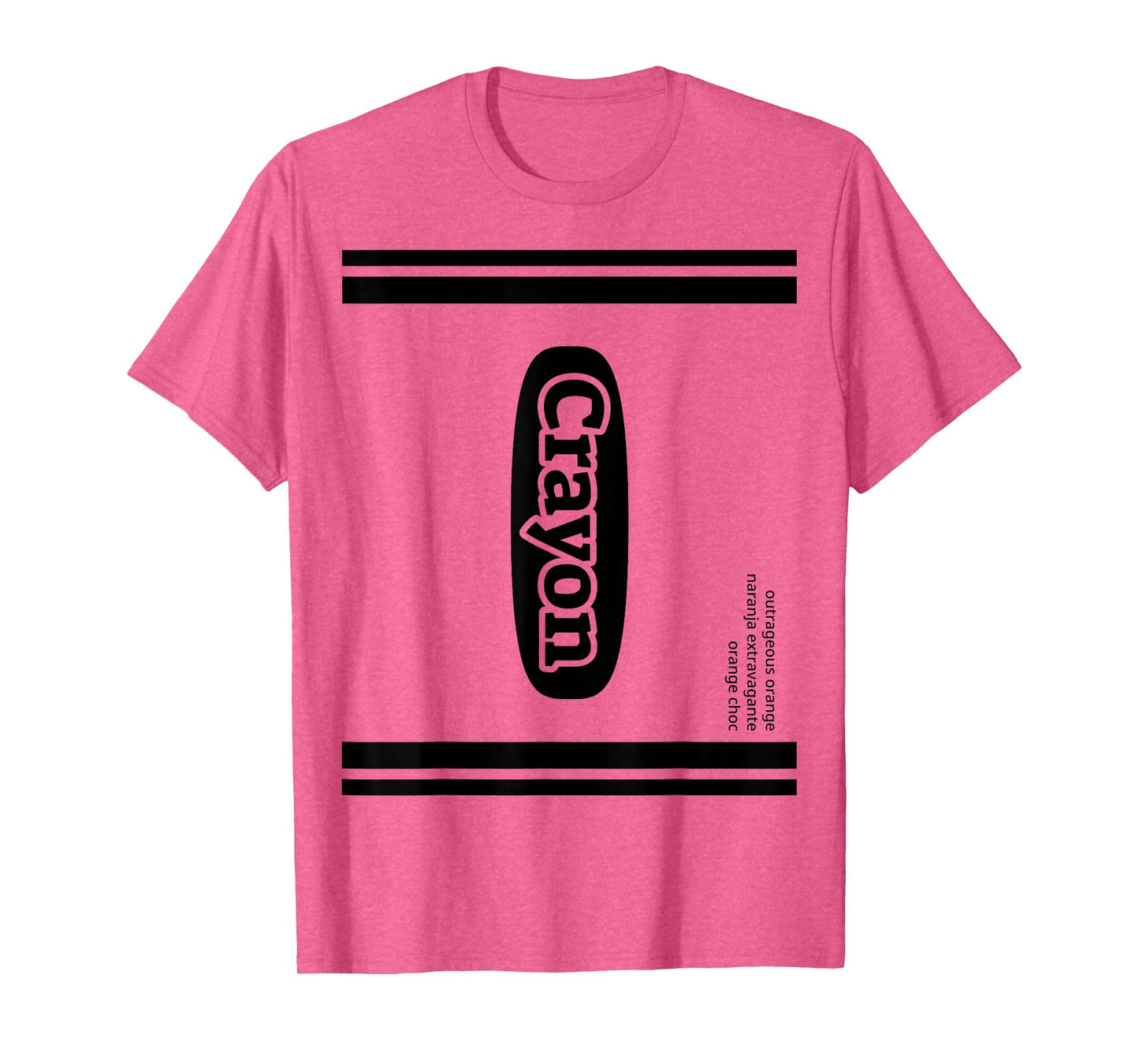 J. Walker Unisex-Child Crayon Outrageous Orange Group Costume T-Shirt