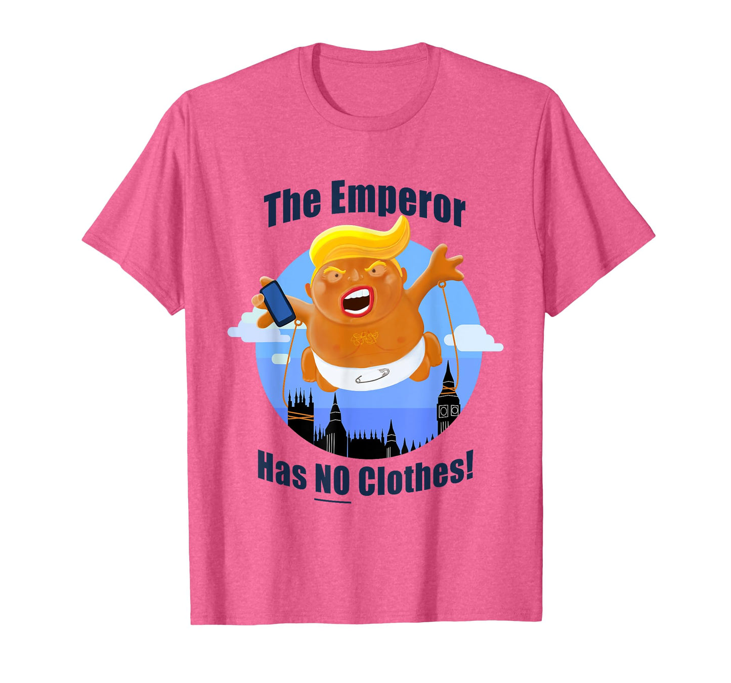 Anti President Trump The Emperor Has No Clothes! T-Shirt
