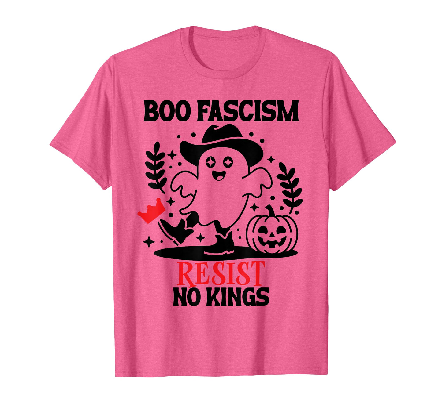 Nope No Kings in America Boo Fascism Fall of Fascism Resist T-Shirt