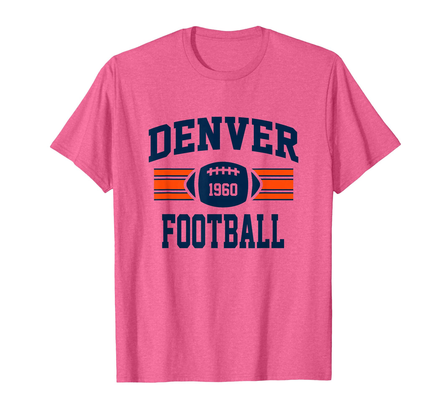 Denver Football Athletic Vintage Sports Team Fan Gift T-Shirt
