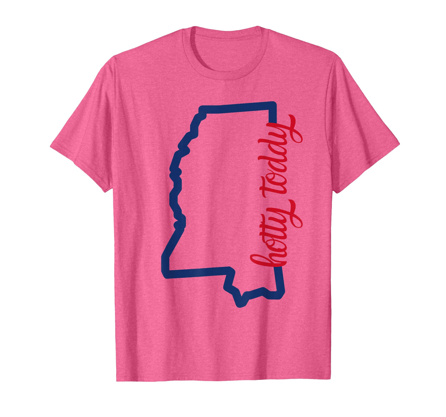 Mississippi Map Hotty Toddy T-Shirt