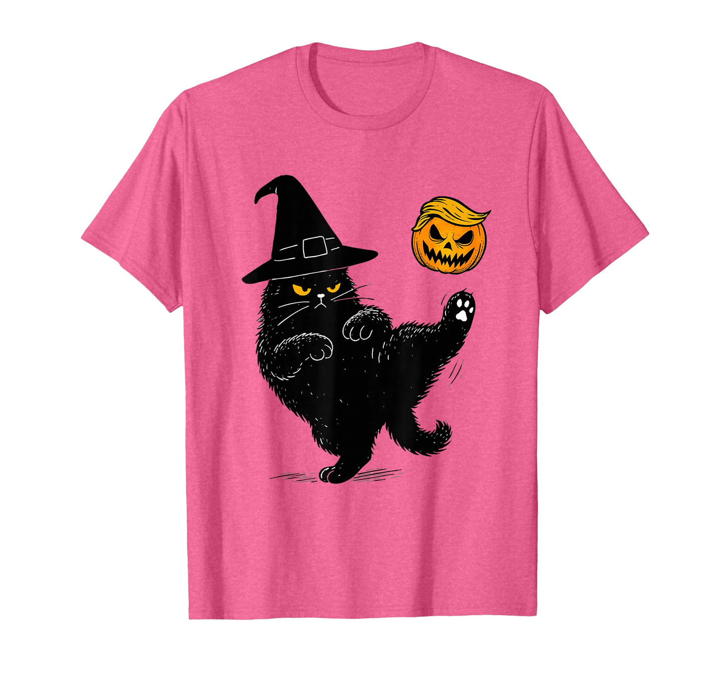 No Kings Black Cat Halloween T-Shirt