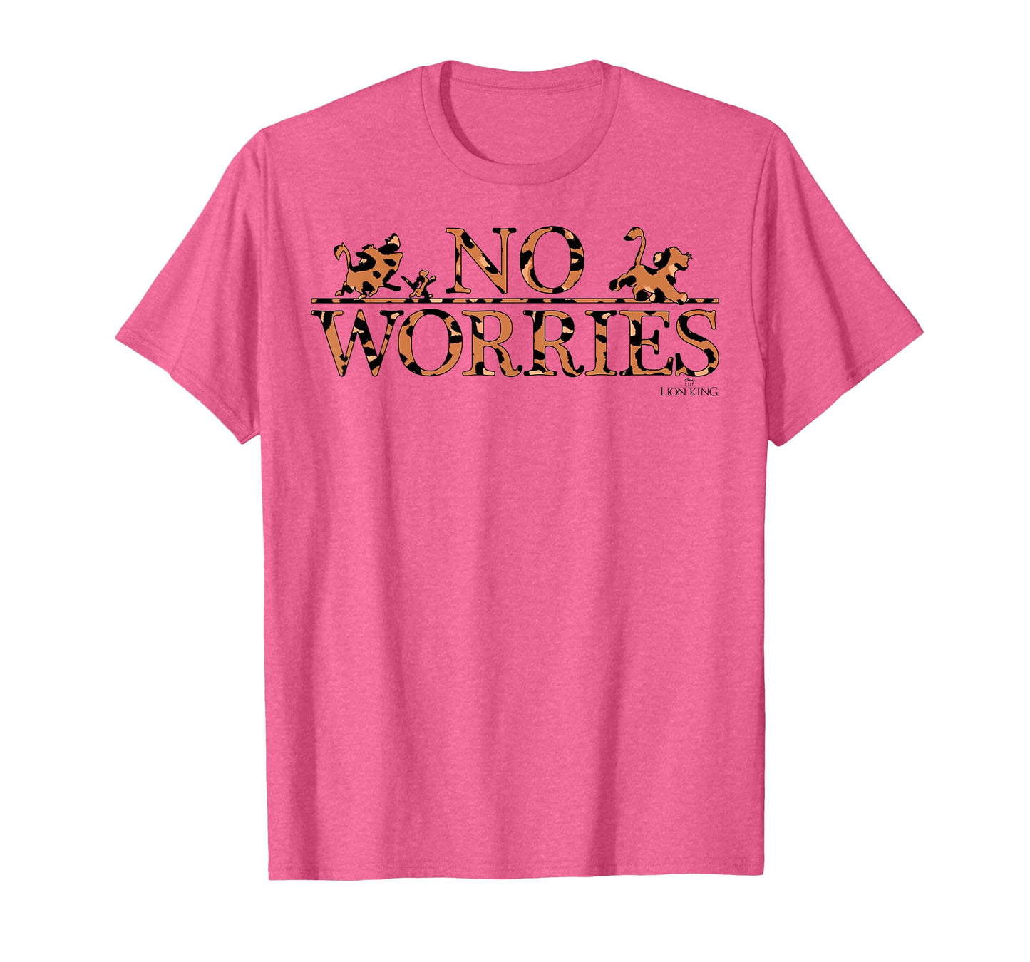 Disney The Lion King No Worries Leopard Fill T-Shirt