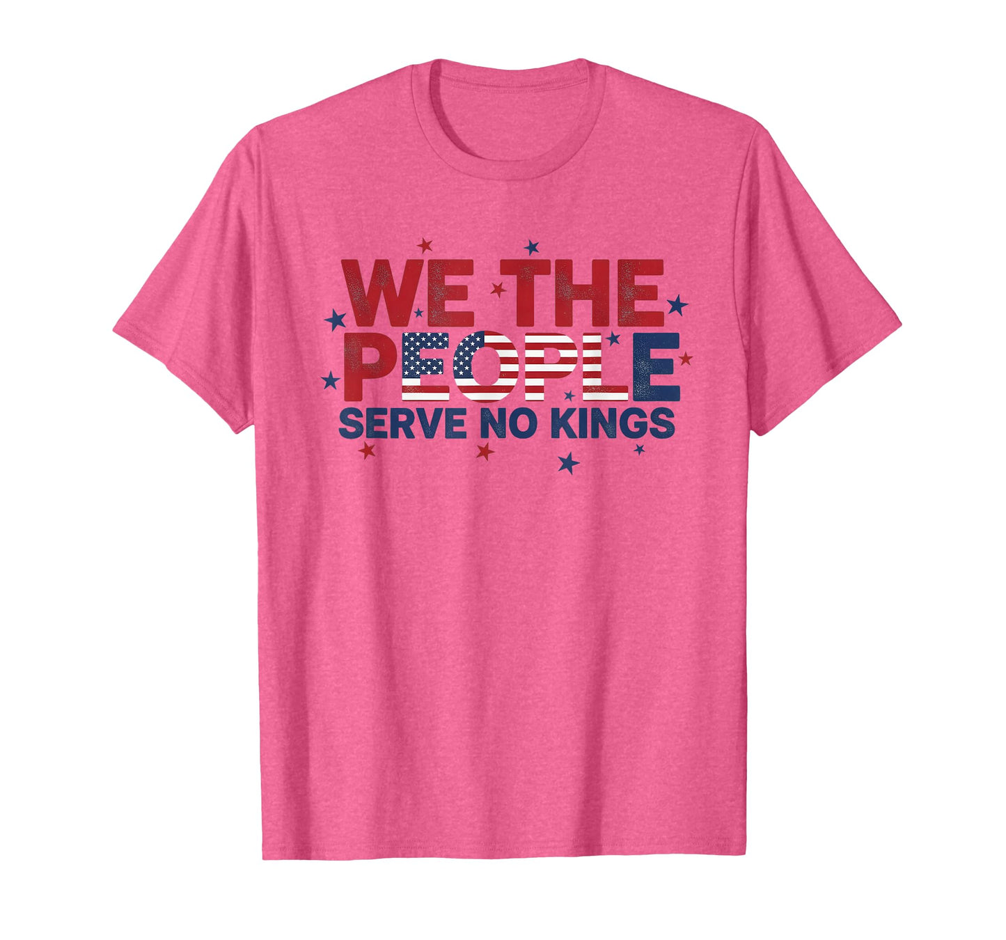 No Kings in America Democracy We The People Patriotic T-Shirt