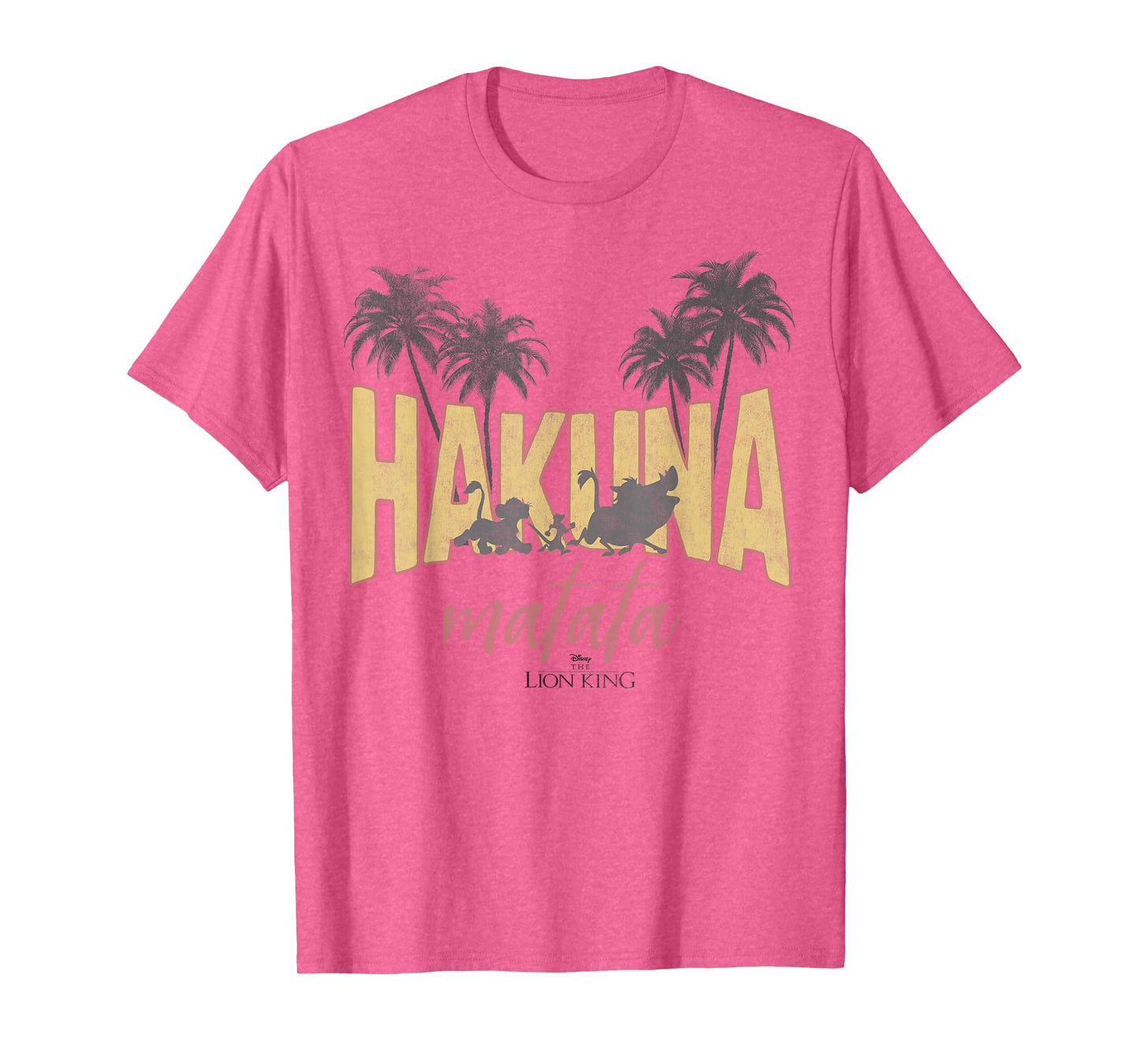 Disney Lion King Vintage Hakuna Matata Logo Graphic T-Shirt T-Shirt