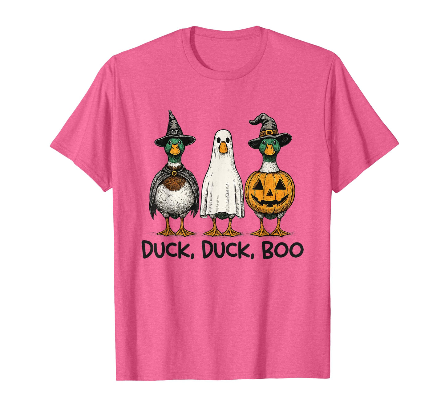 Duck Duck Boo Spooky Season Halloween Costume Duck Mallard T-Shirt