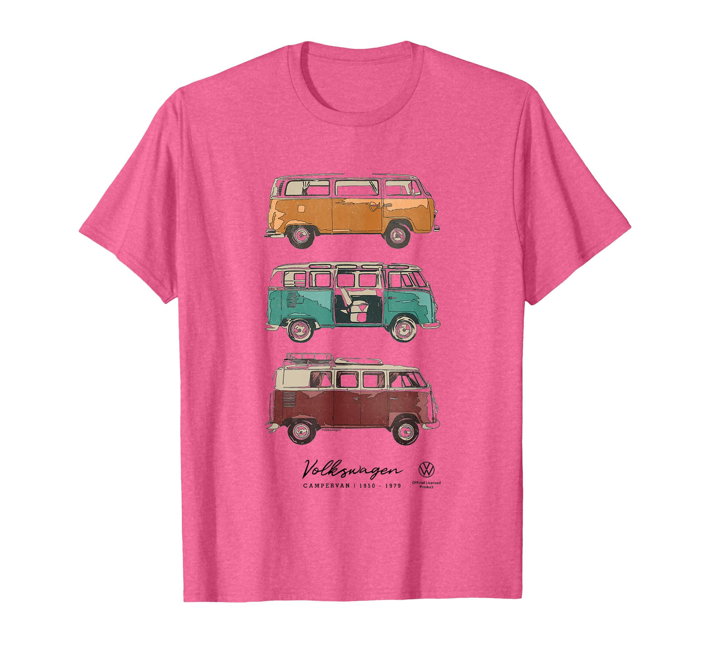 Transporter Type 2 Campervan 1950-1979 T-Shirt