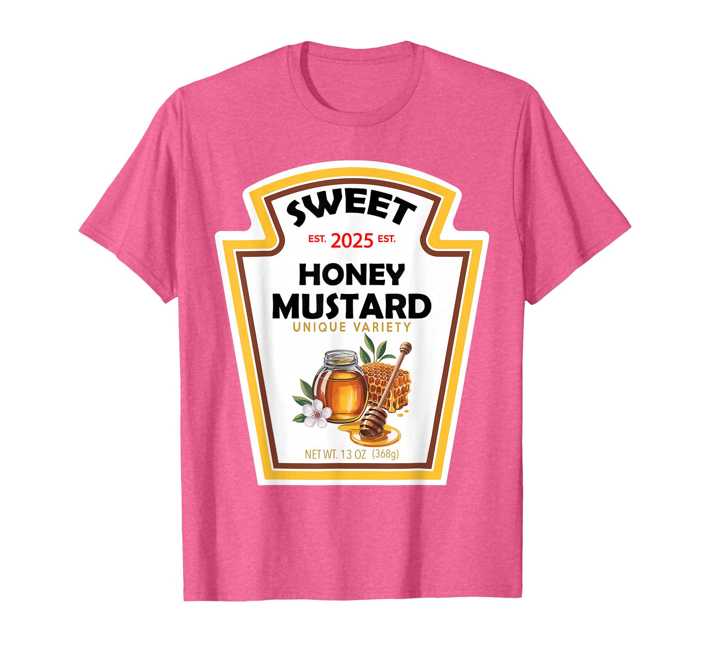 Sweet Honey Mustard DIY Halloween Condiment Costume T-Shirt