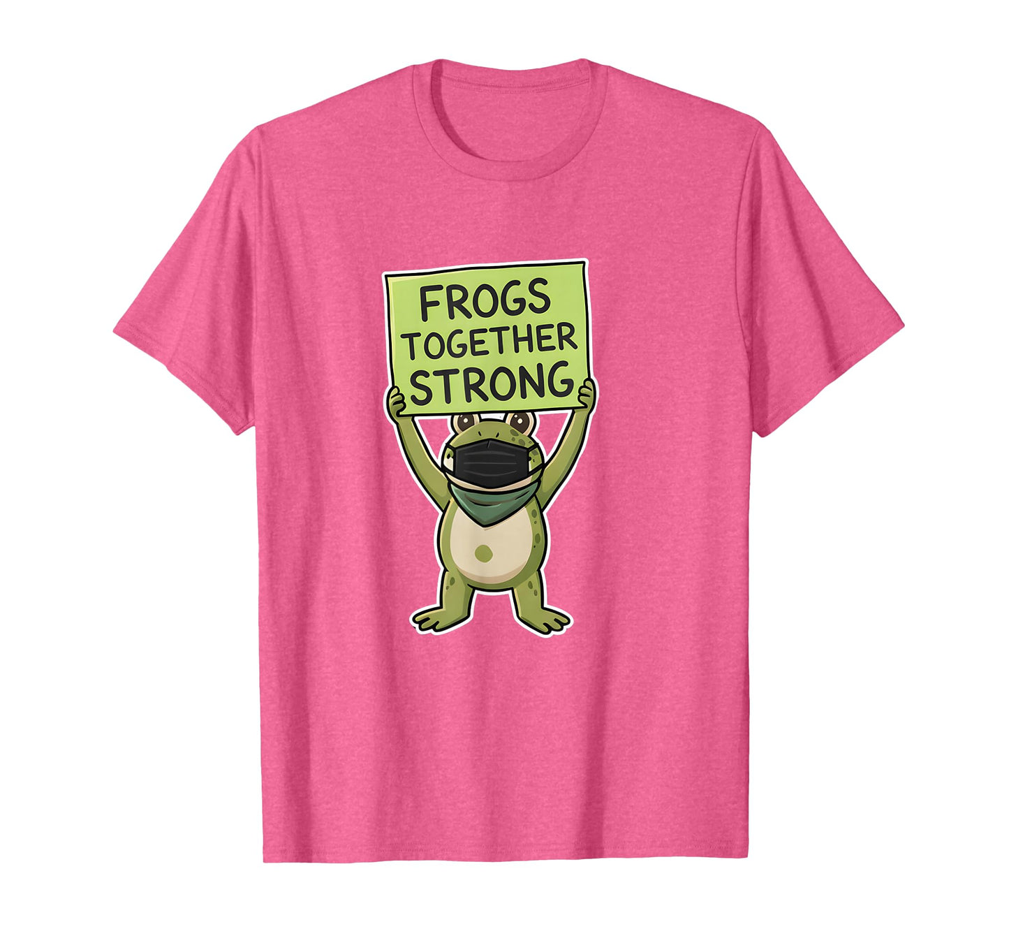 Retro Portland FrogTogether Strong Design T-Shirt