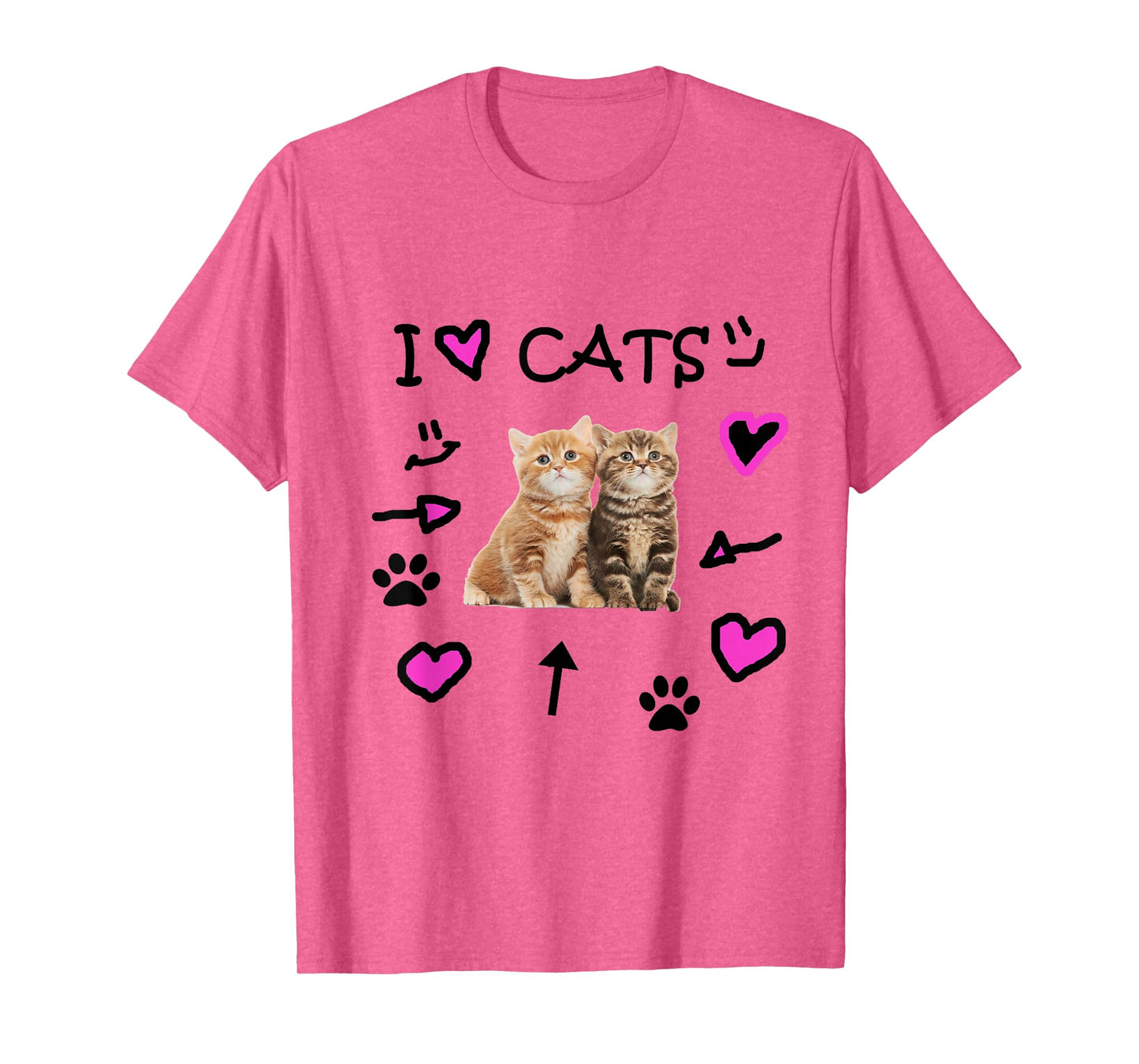 I Love Cats - Cat Lover Tee Shirt