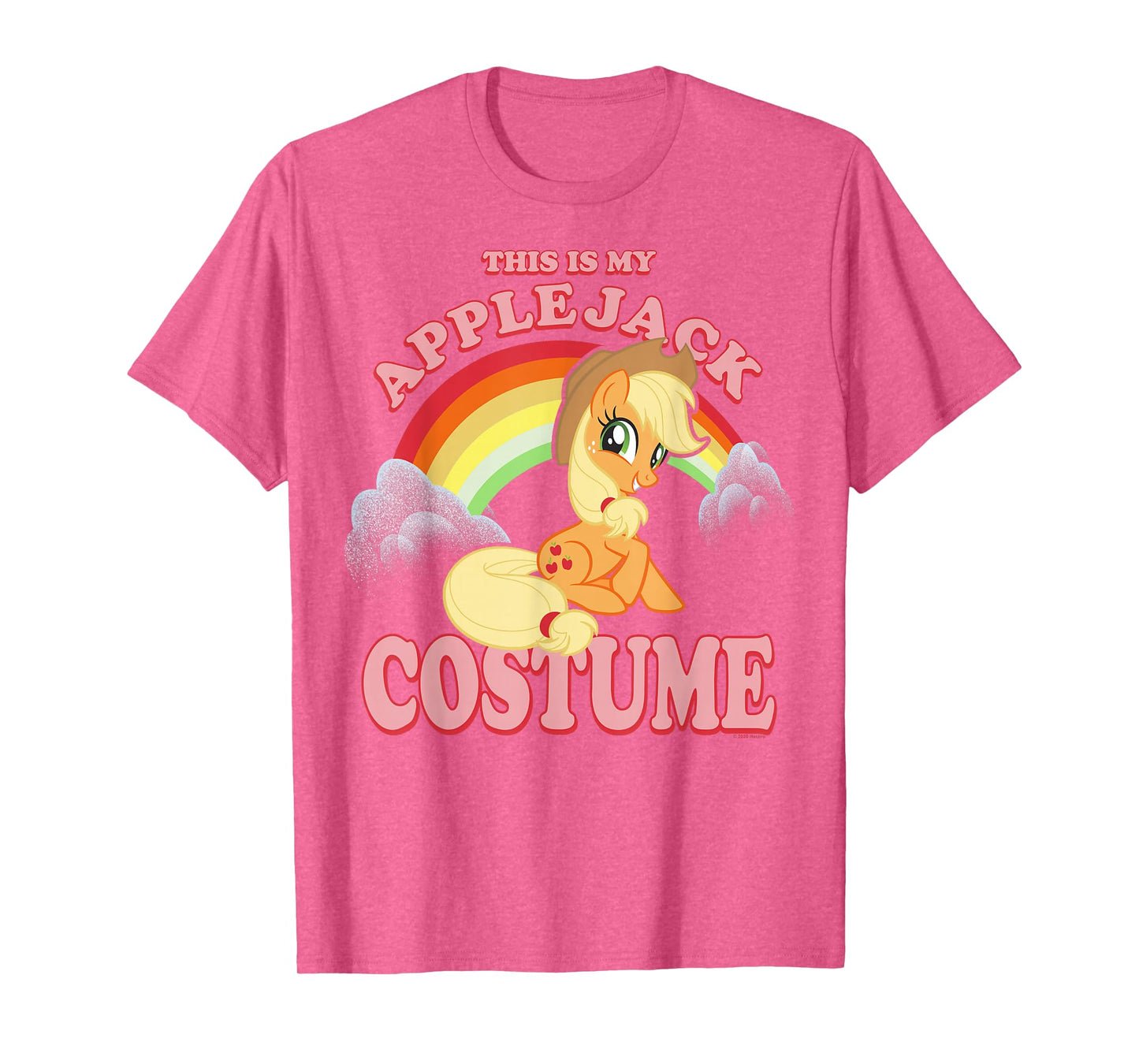 My Little Pony Halloween This Is My Applejack Costume Retro T-Shirt