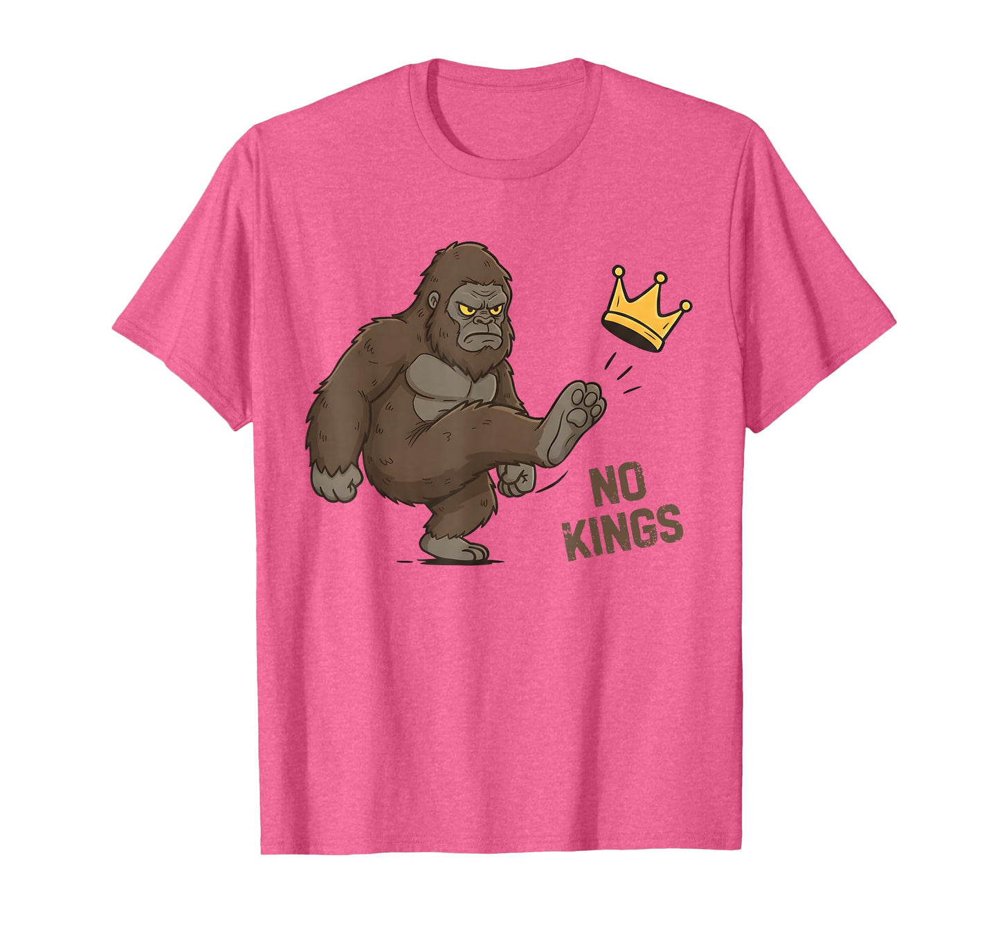 No Kings 18th October Protest Resist We The People Bigfoot T-Shirt