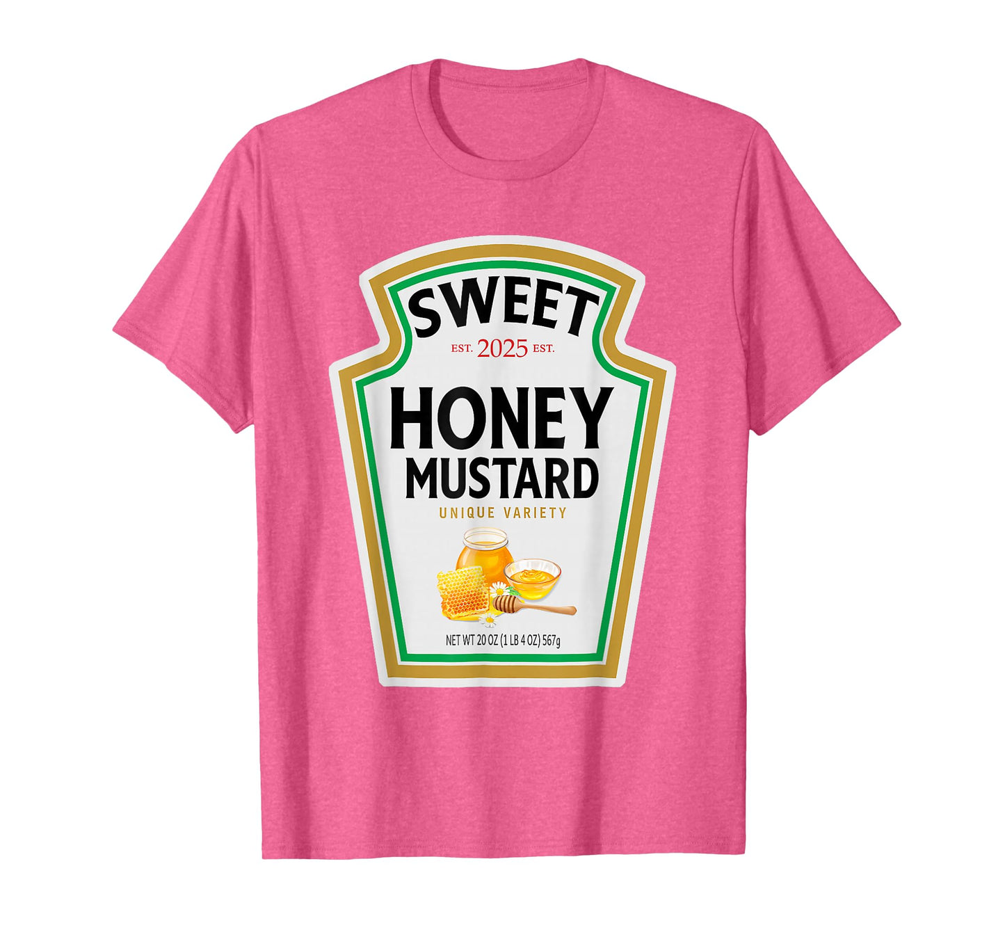 Sweet Honey Mustard Funny DIY Halloween Costume Matching T-Shirt