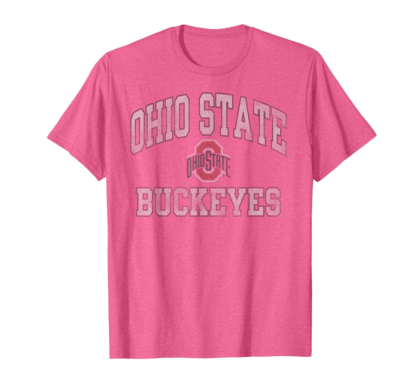 Ohio State Buckeyes Vintage Worn Gray Officially Licensed T-Shirt