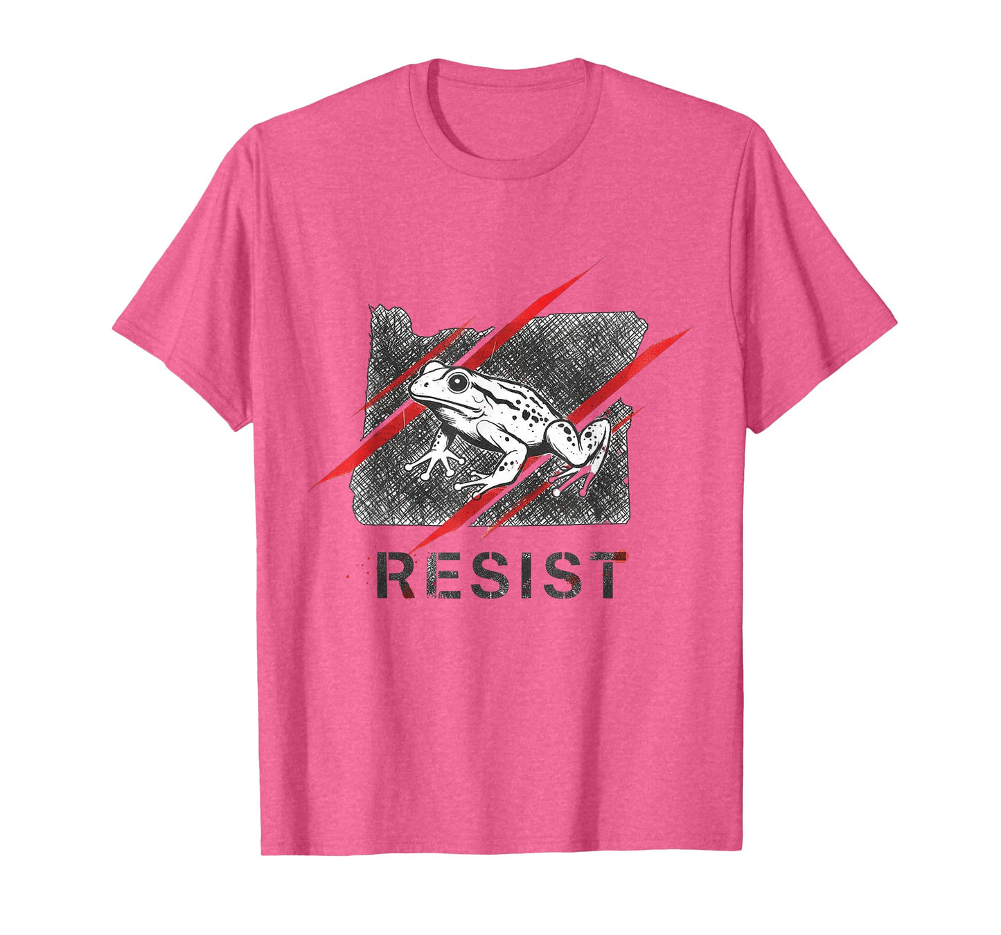Portland Frog Protest Shirt Funny Portland Frog T-Shirt