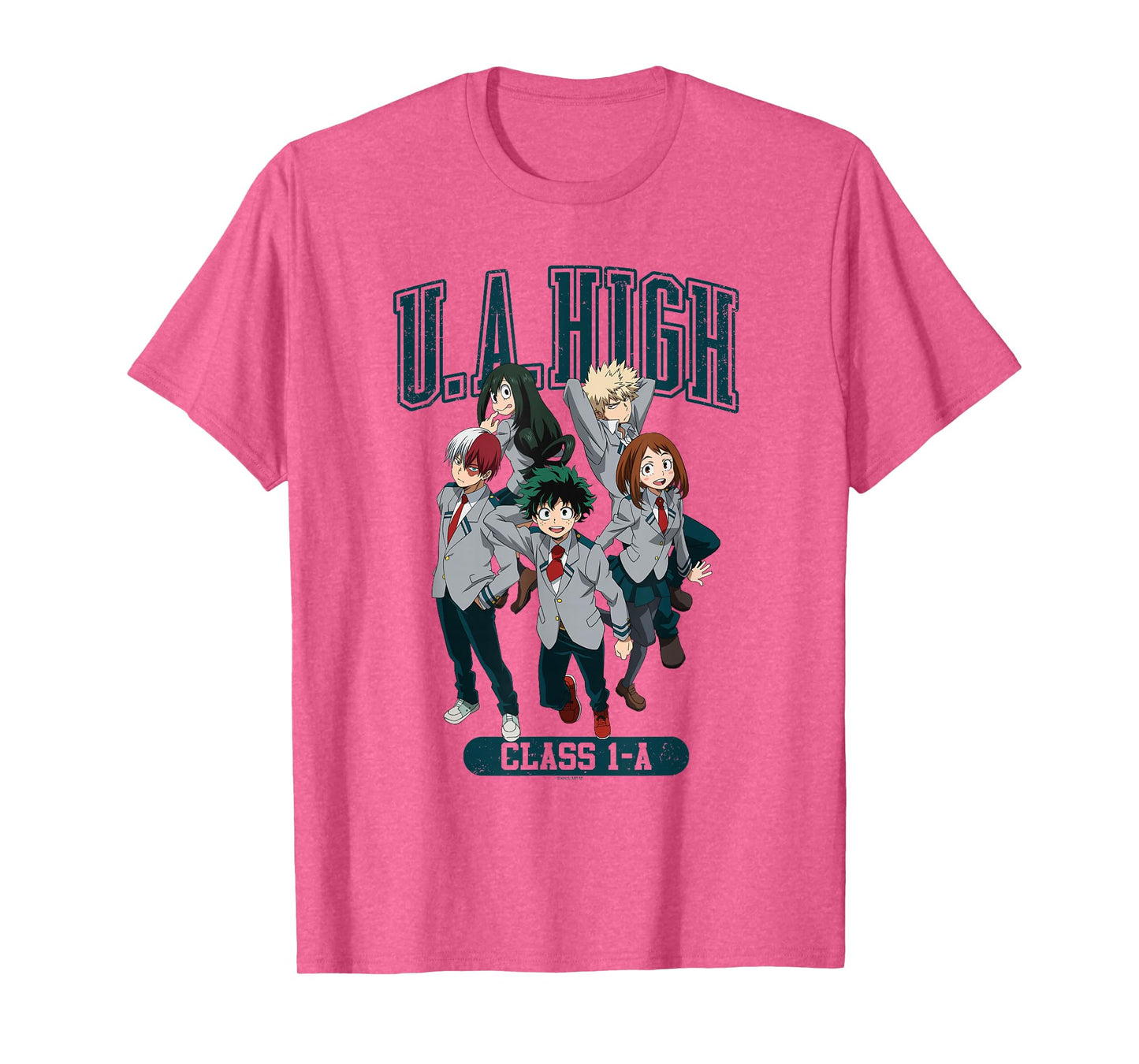 My Hero Academia UA High Class-1A Uniform Anime T-Shirt